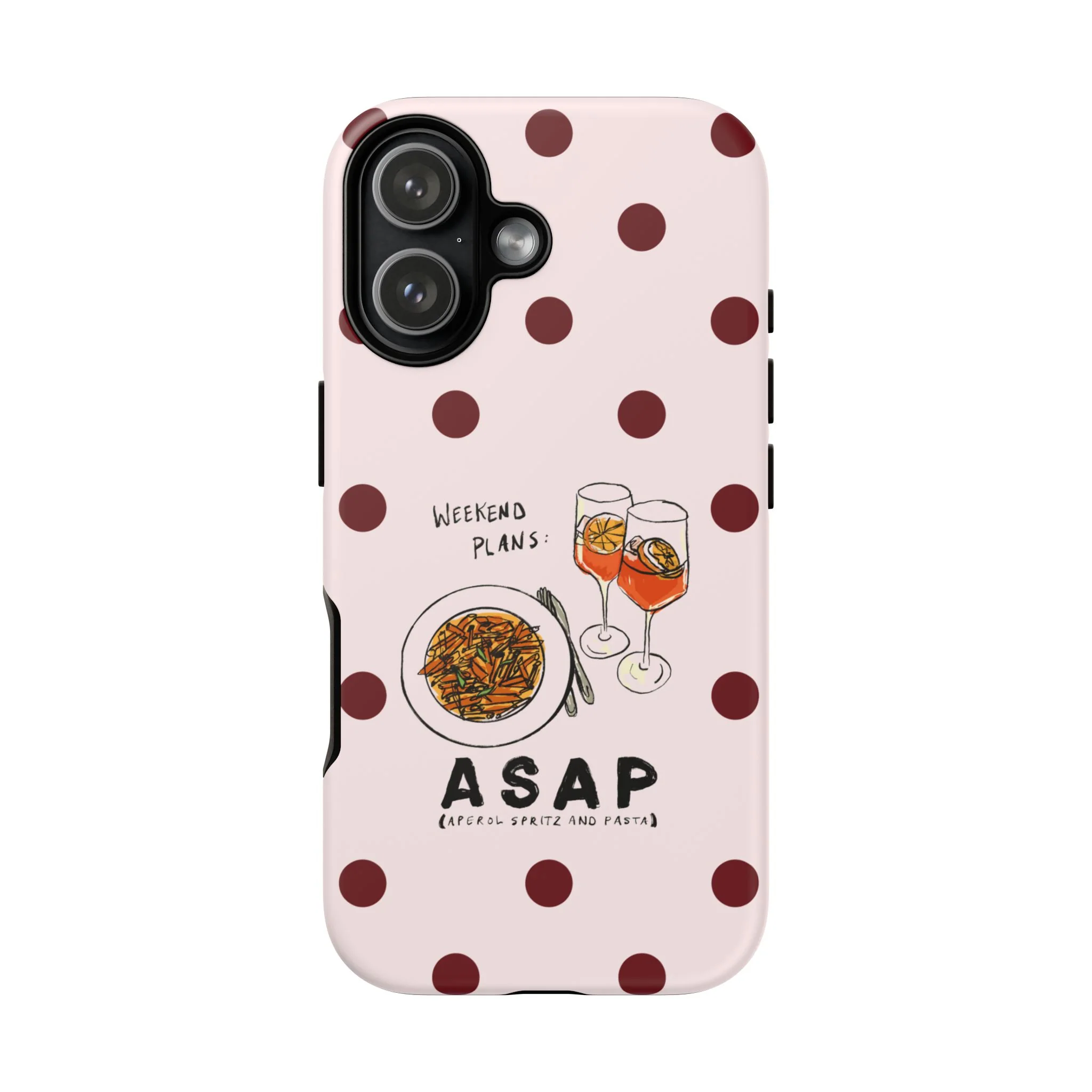 "Weekend Plans: ASAP" iPhone Case - Image 86