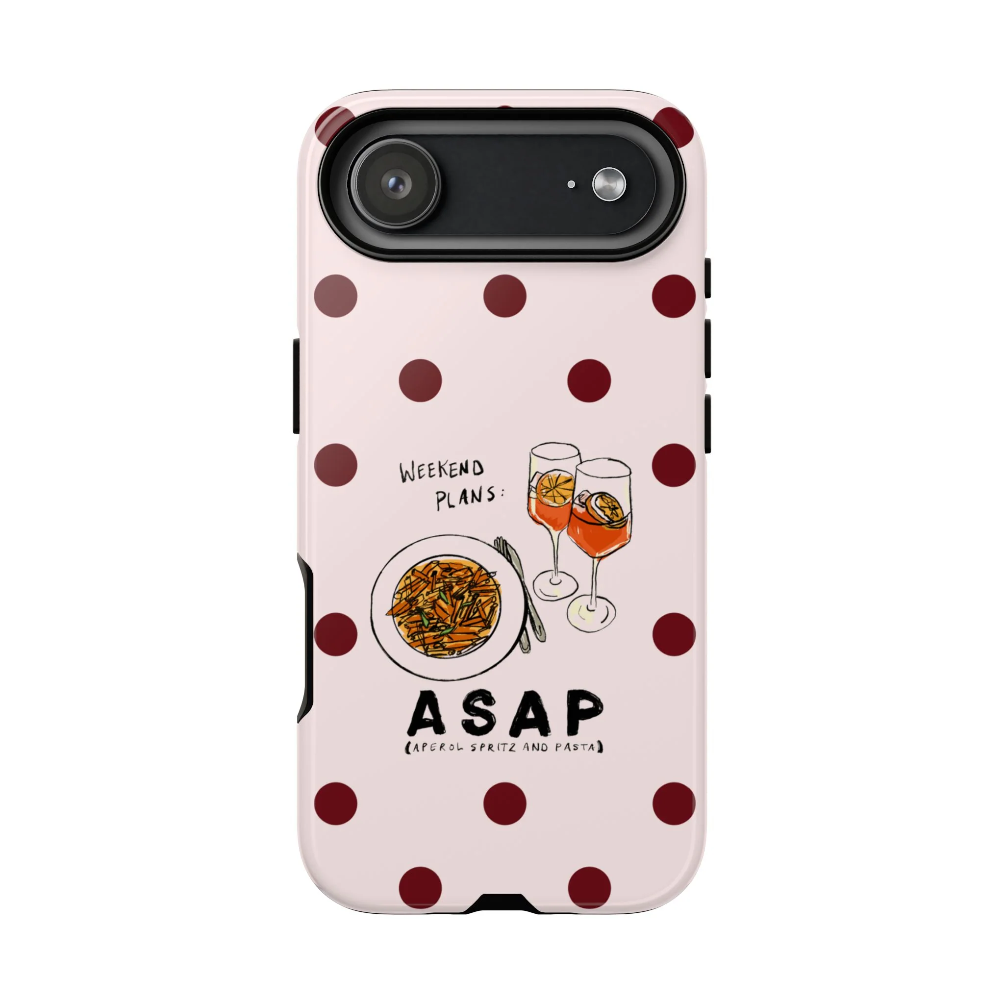 "Weekend Plans: ASAP" iPhone Case - Image 87