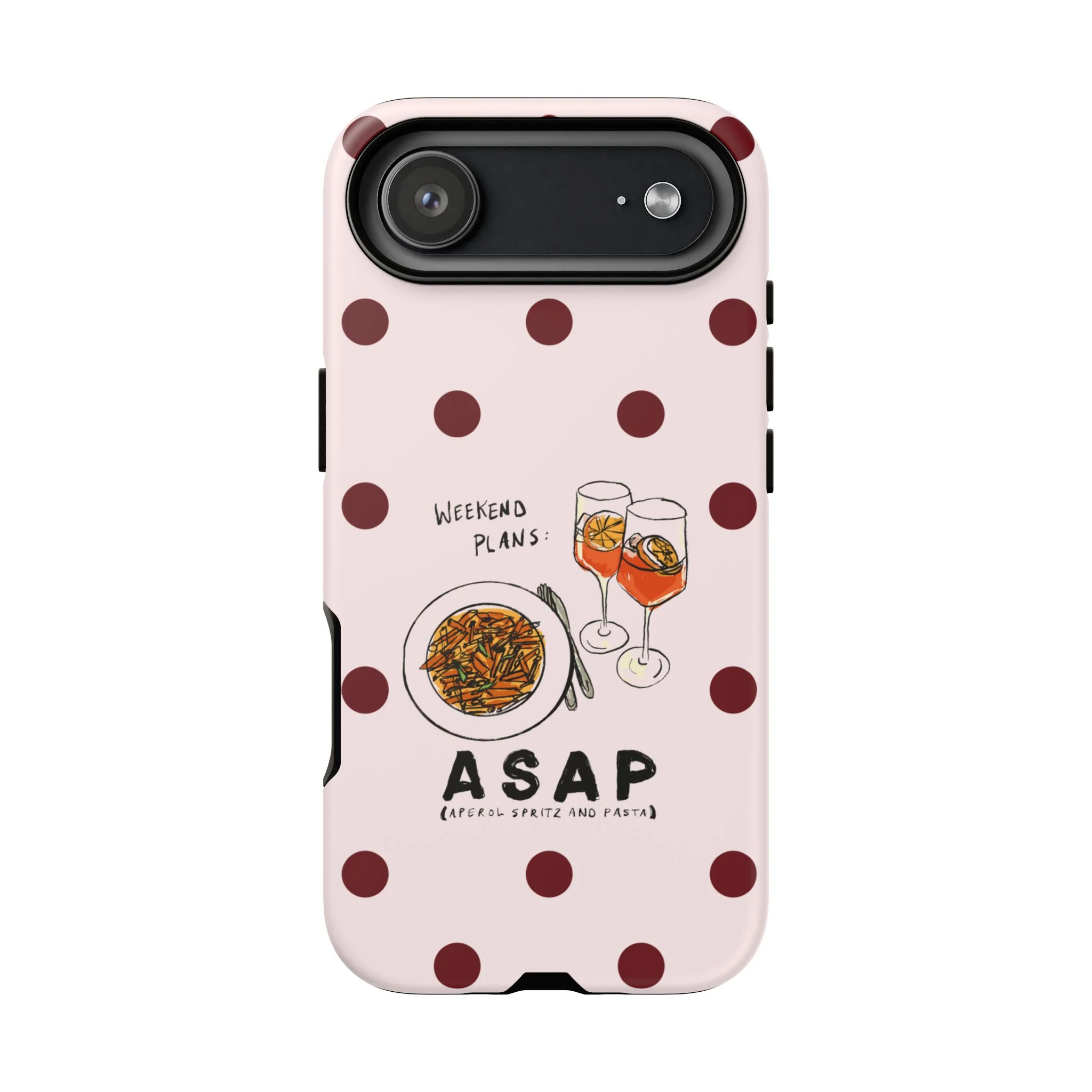 "Weekend Plans: ASAP" iPhone Case - Image 88