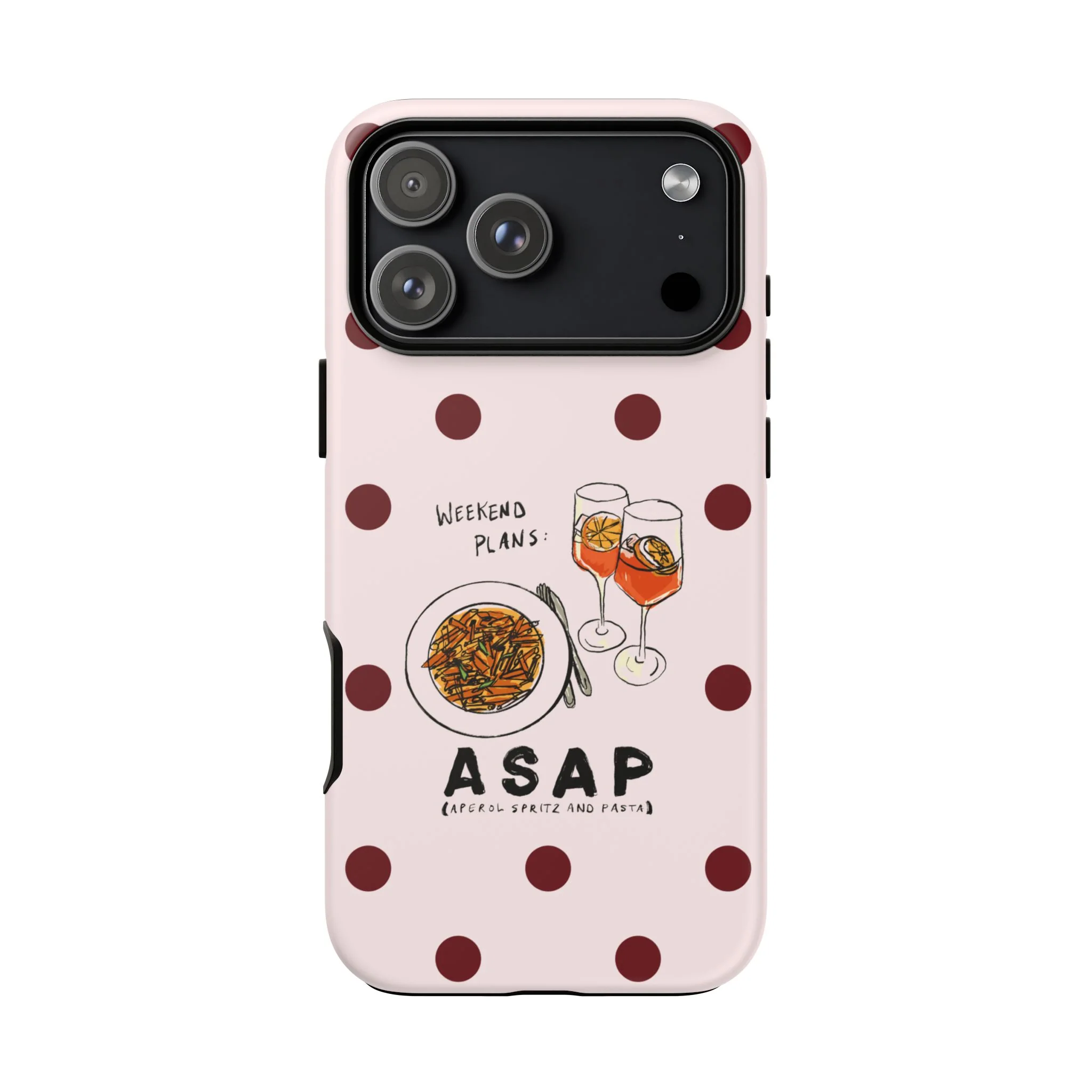 "Weekend Plans: ASAP" iPhone Case - Image 92