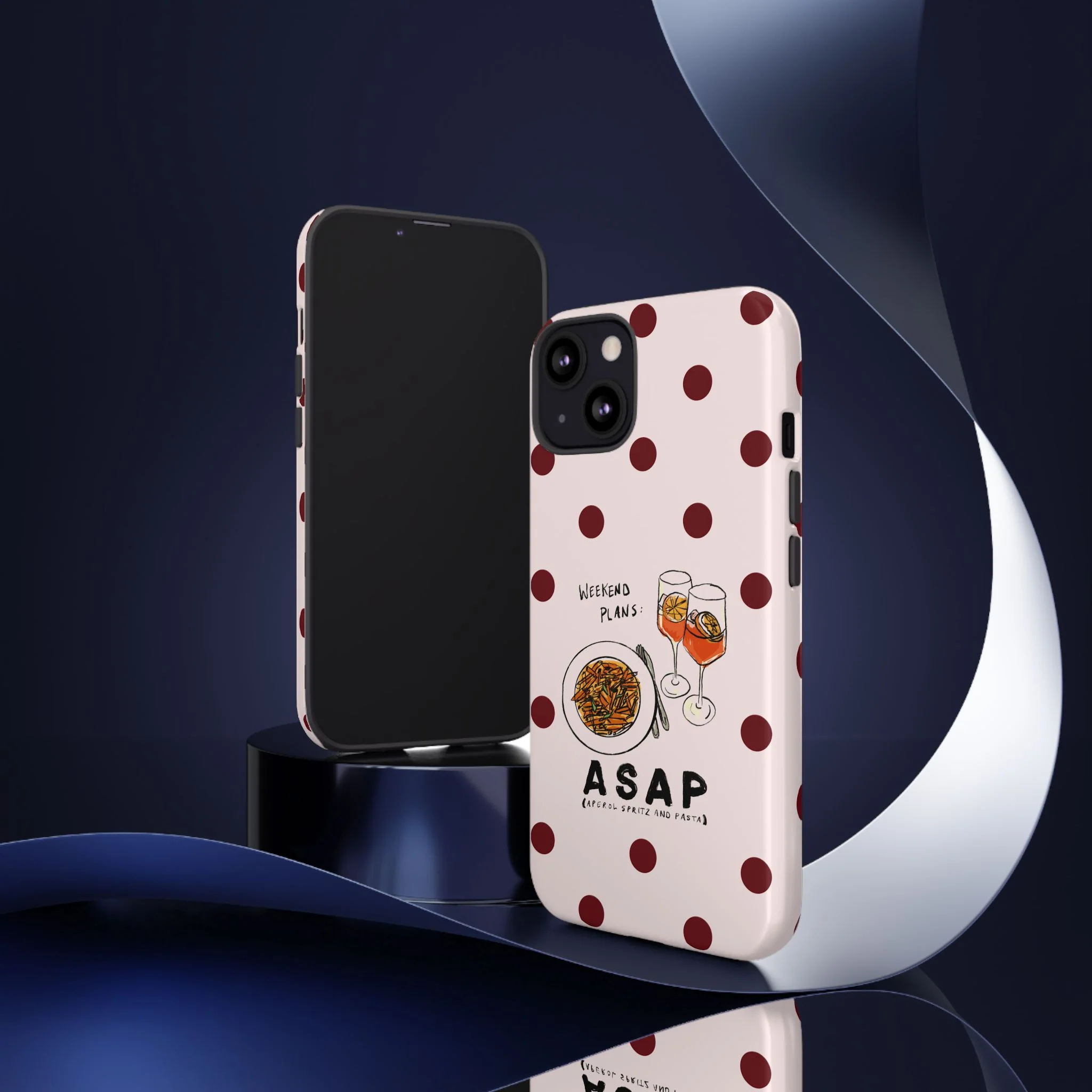 "Weekend Plans: ASAP" iPhone Case - Image 93