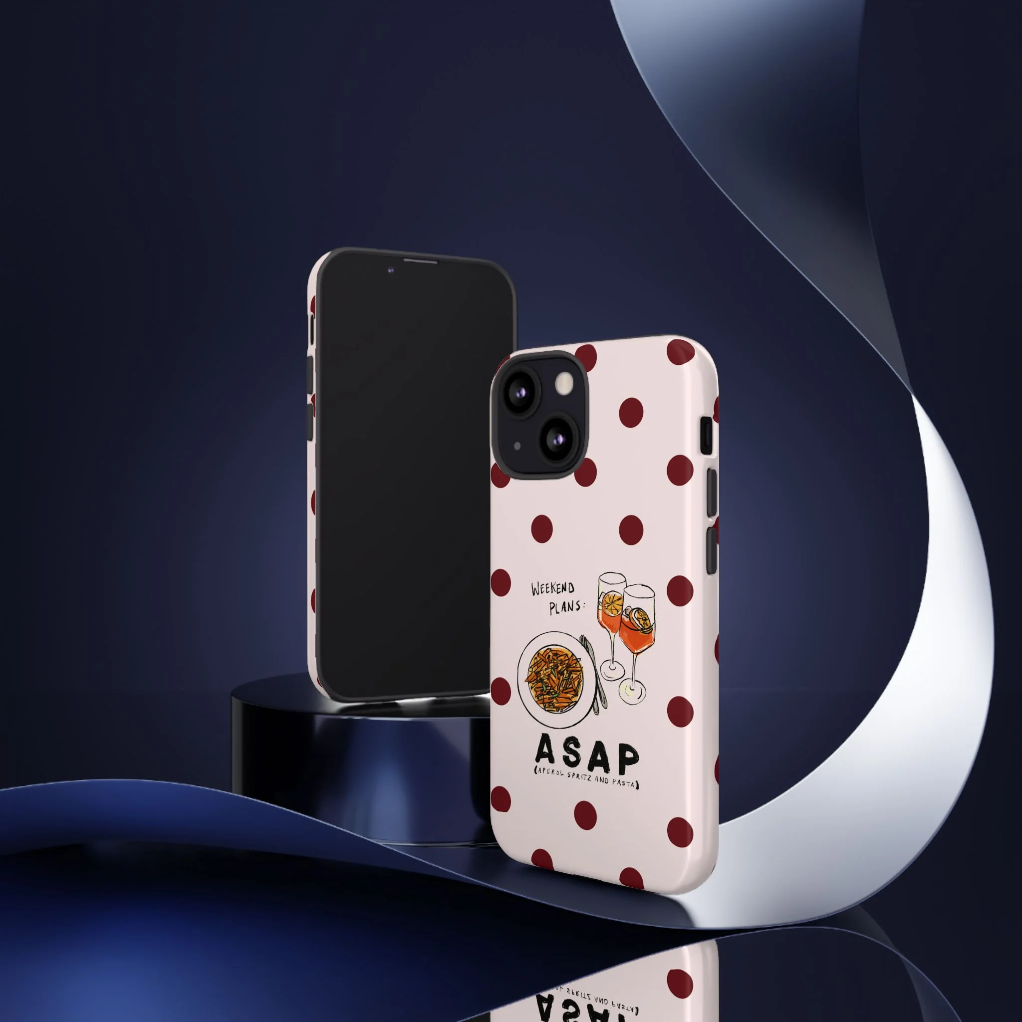 "Weekend Plans: ASAP" iPhone Case - Image 95