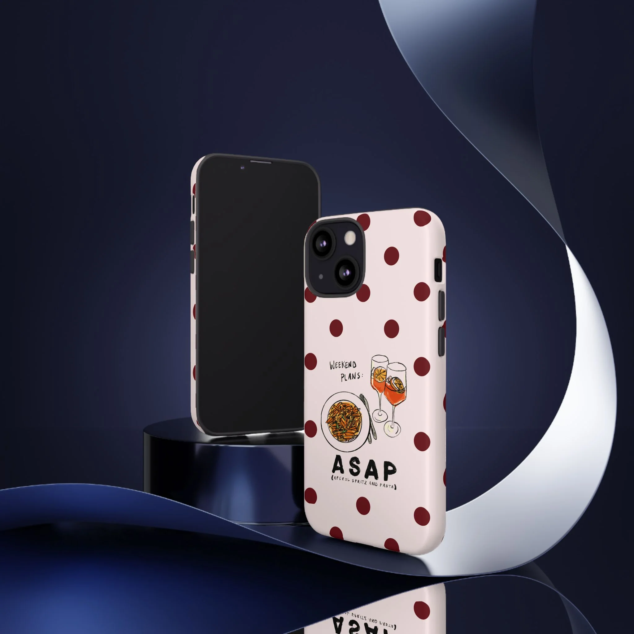 "Weekend Plans: ASAP" iPhone Case - Image 96