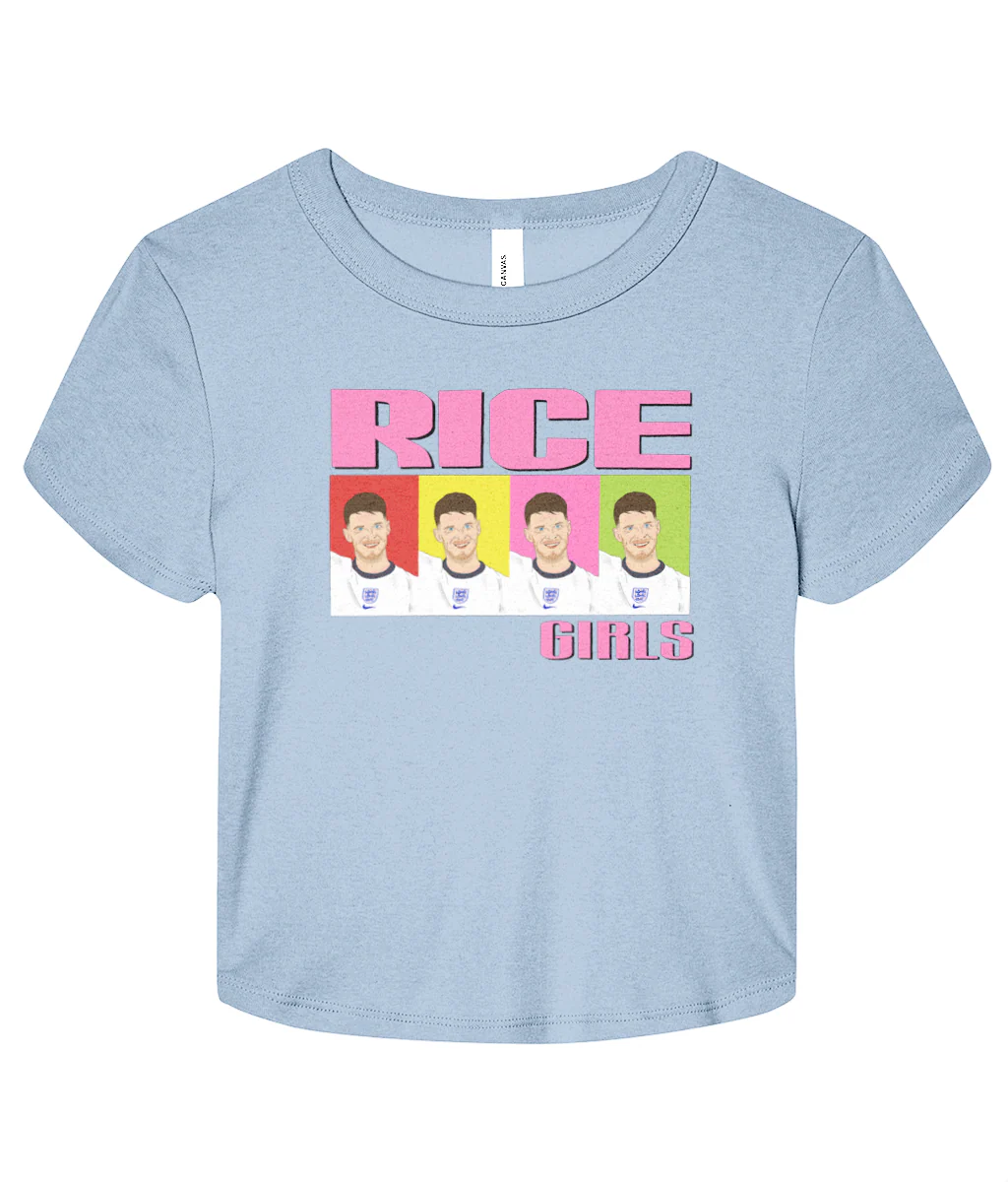 Rice Girls (Declan Rice) Micro Rib Baby T-shirt - Image 3