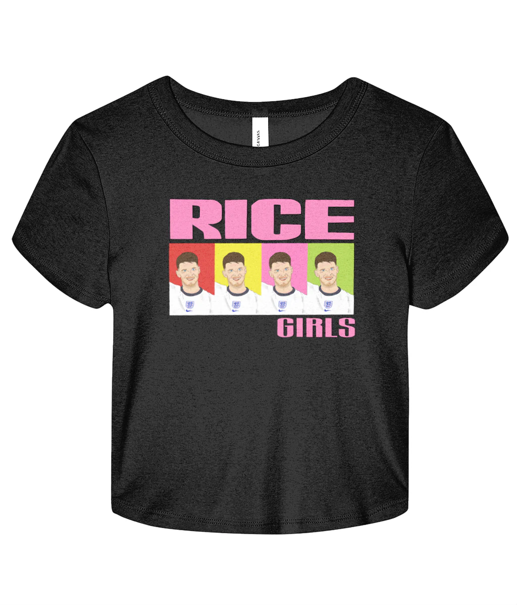 Rice Girls (Declan Rice) Micro Rib Baby T-shirt - Image 4