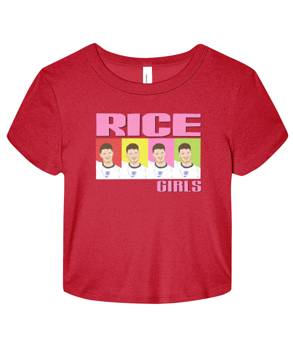 Rice Girls (Declan Rice) Micro Rib Baby T-shirt - Image 7