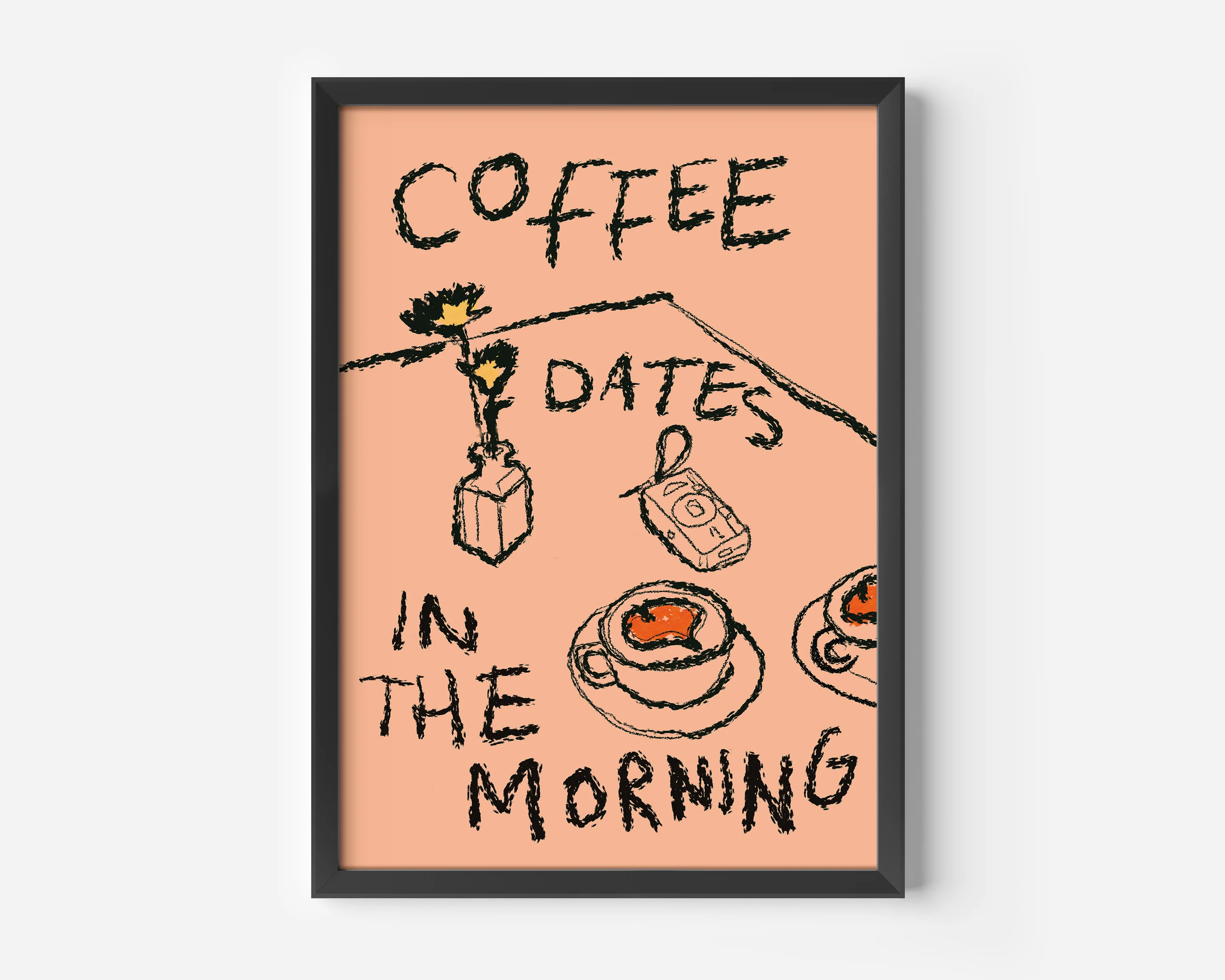 Coffee Dates In The Morning Print - Image 3