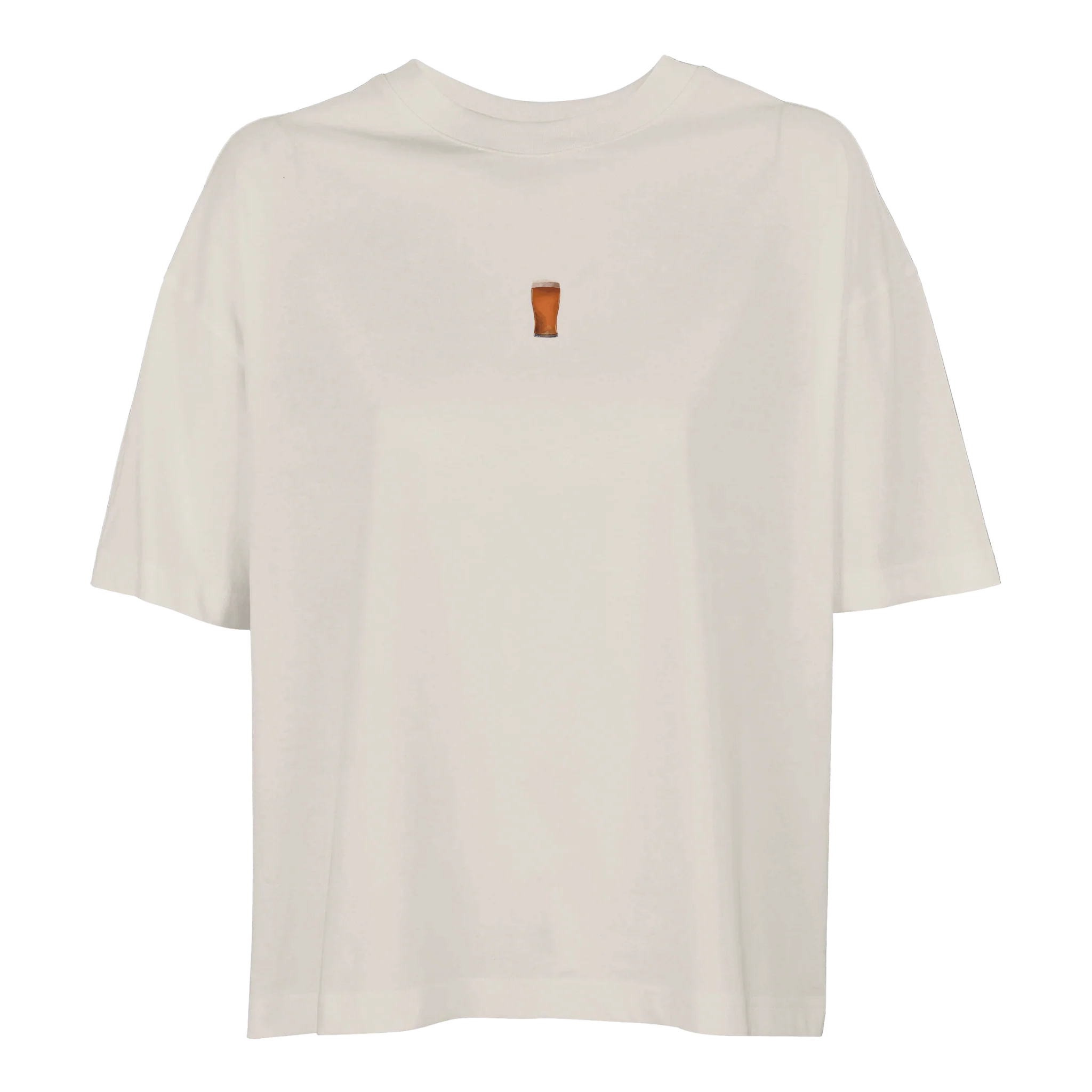 Only Here For The Cold Beer Oversized T-shirt - Image 2