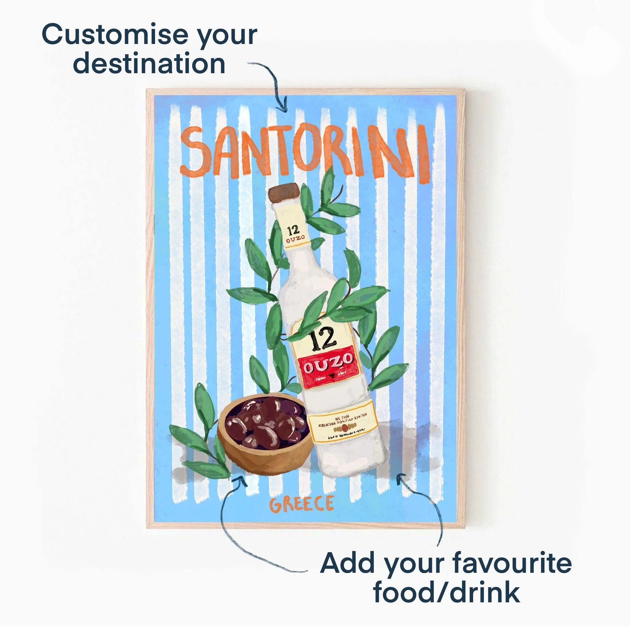 Custom 'Holiday Destination' Print - Image 3