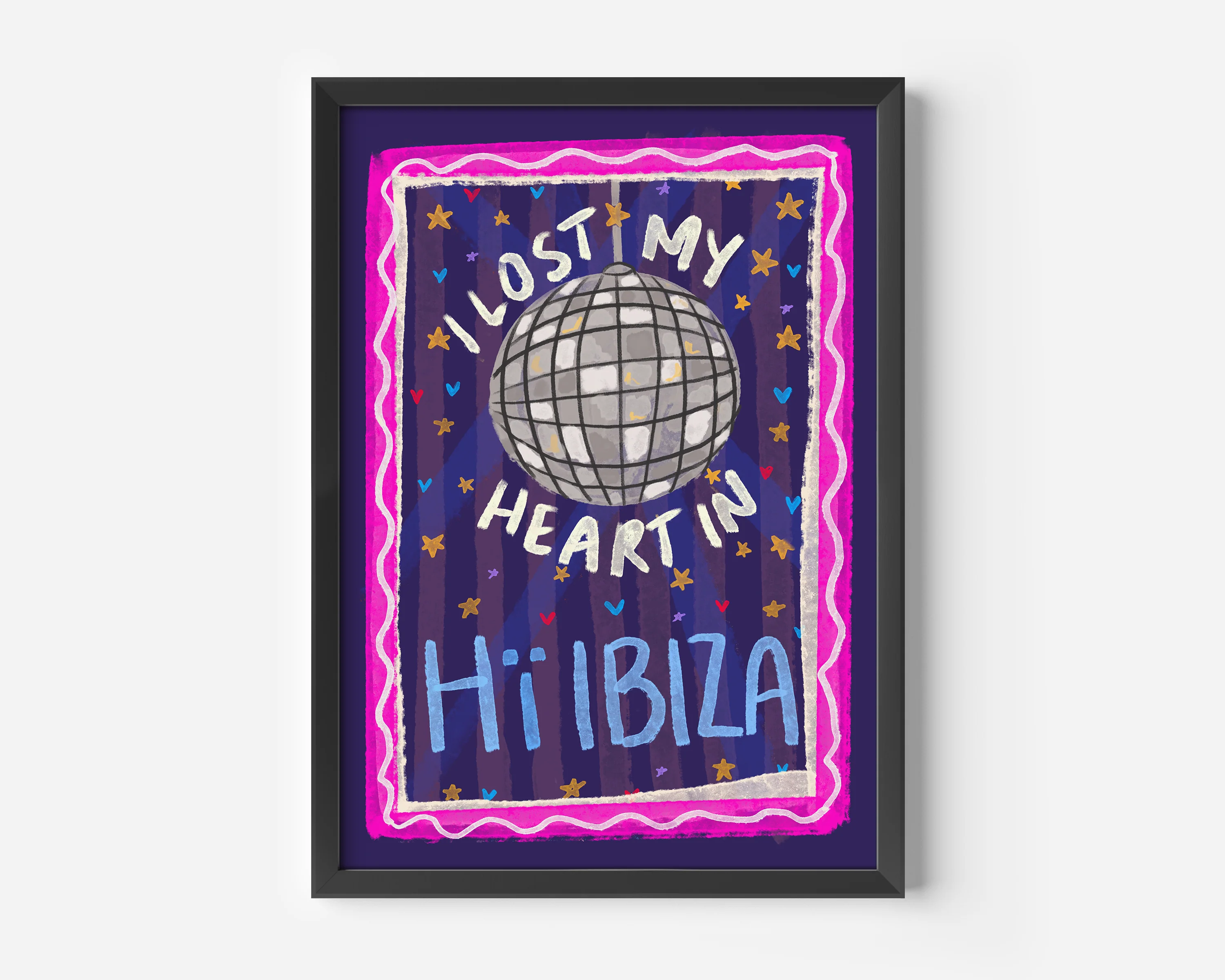Custom 'I Left My Heart' Wall Print - Image 4