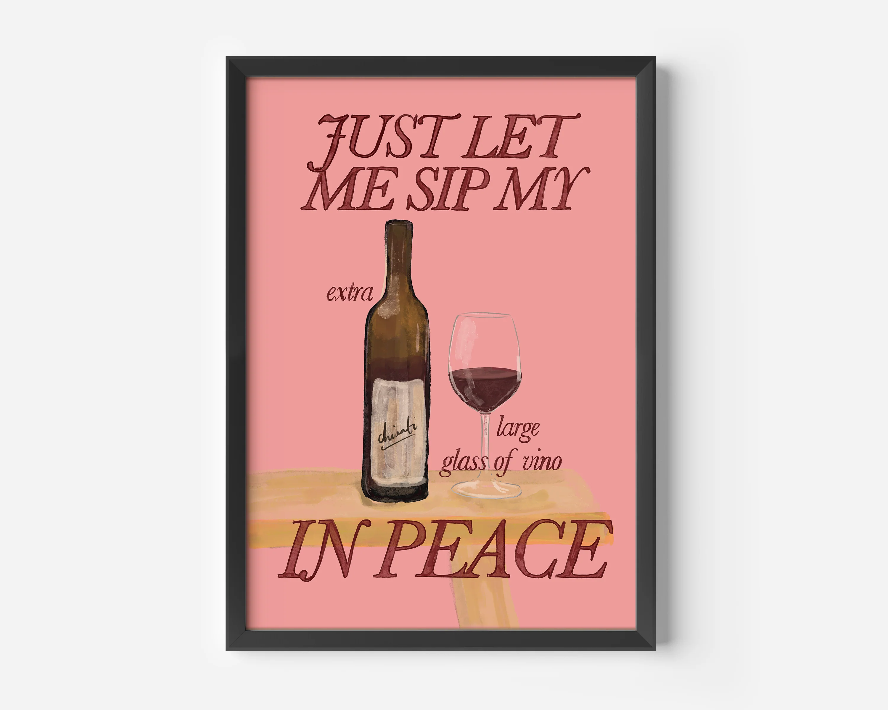 Custom ‘In Peace’ Print - Image 3