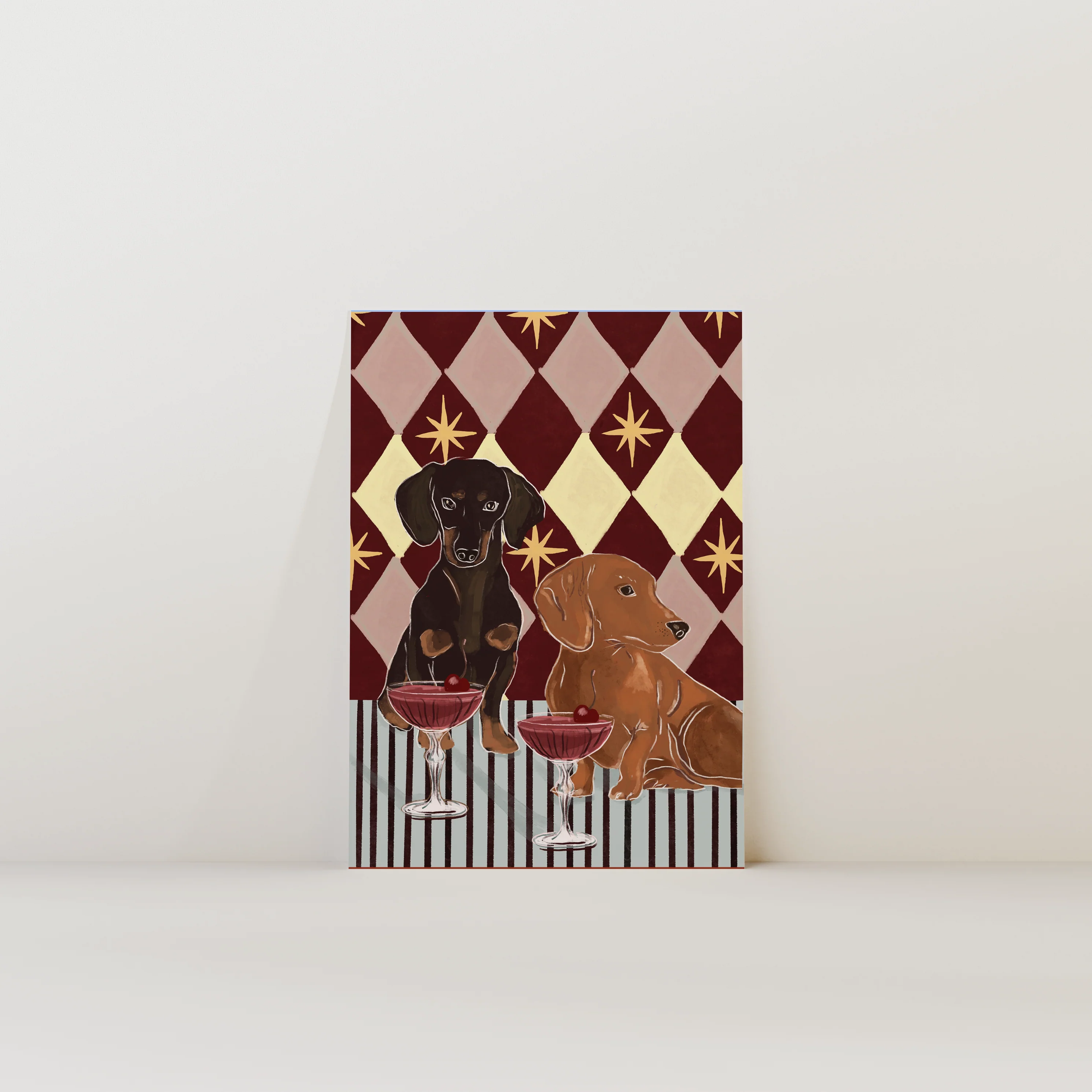 Dachshunds Dog Print