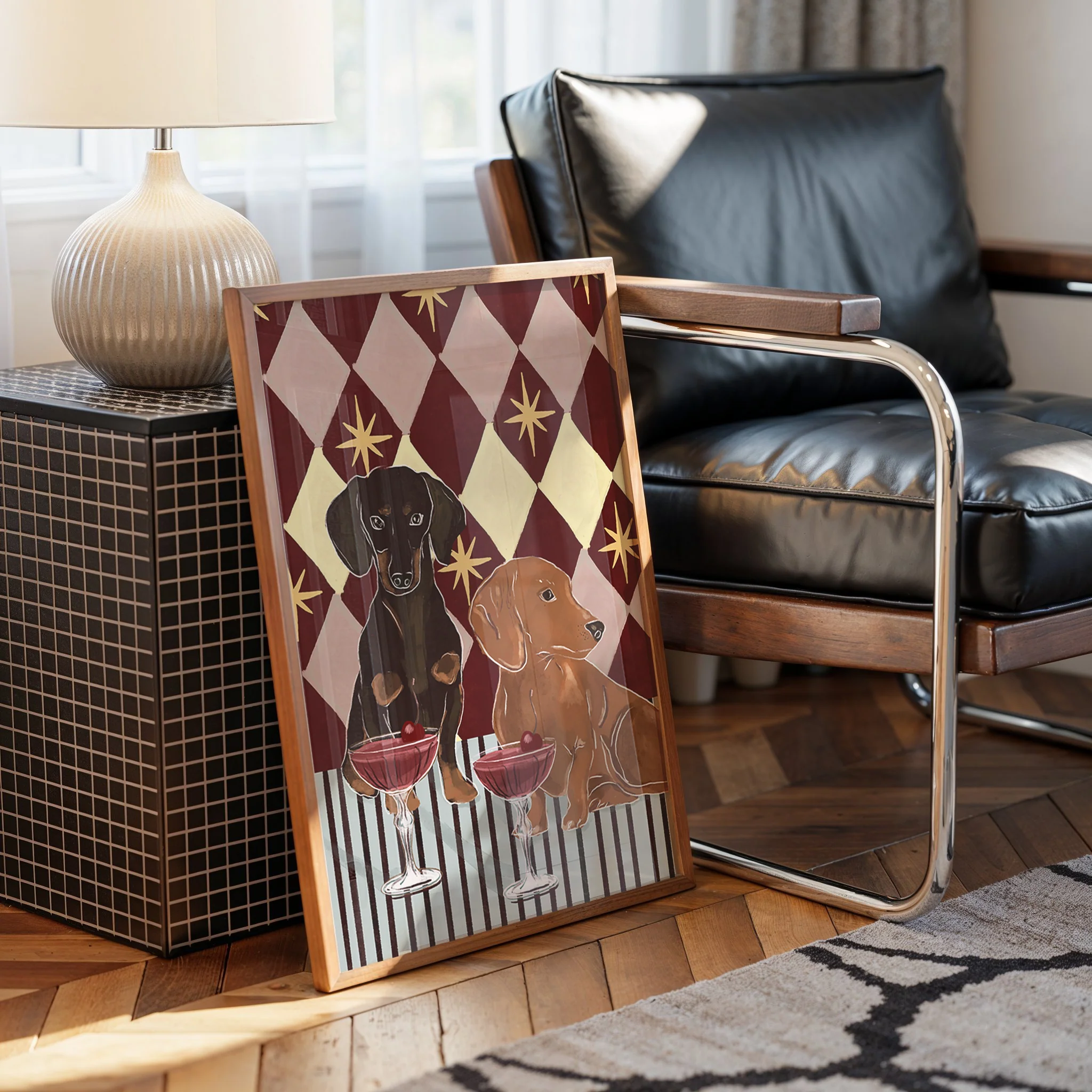 Dachshunds Dog Print - Image 2