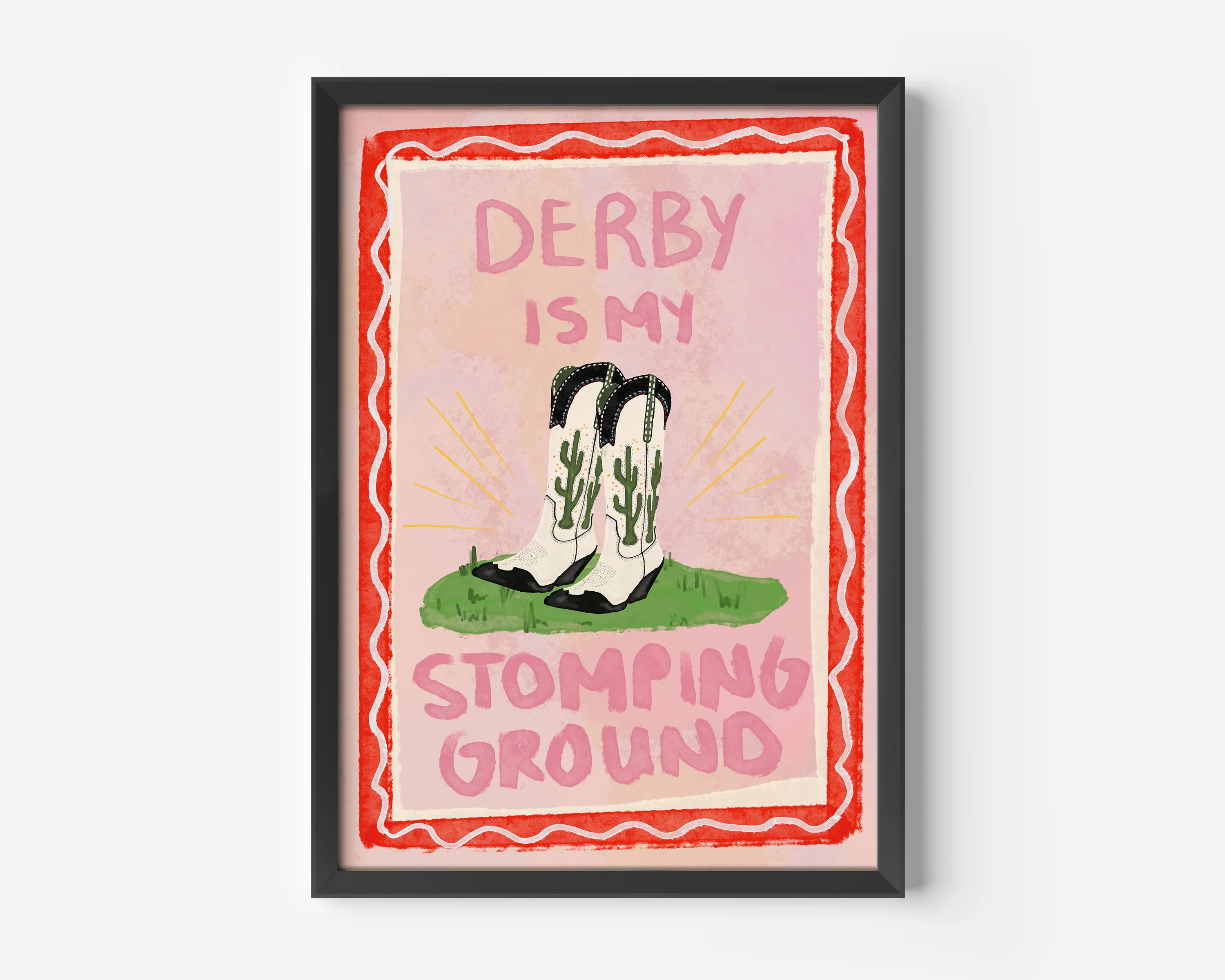 Derby Is My Stomping Ground Print