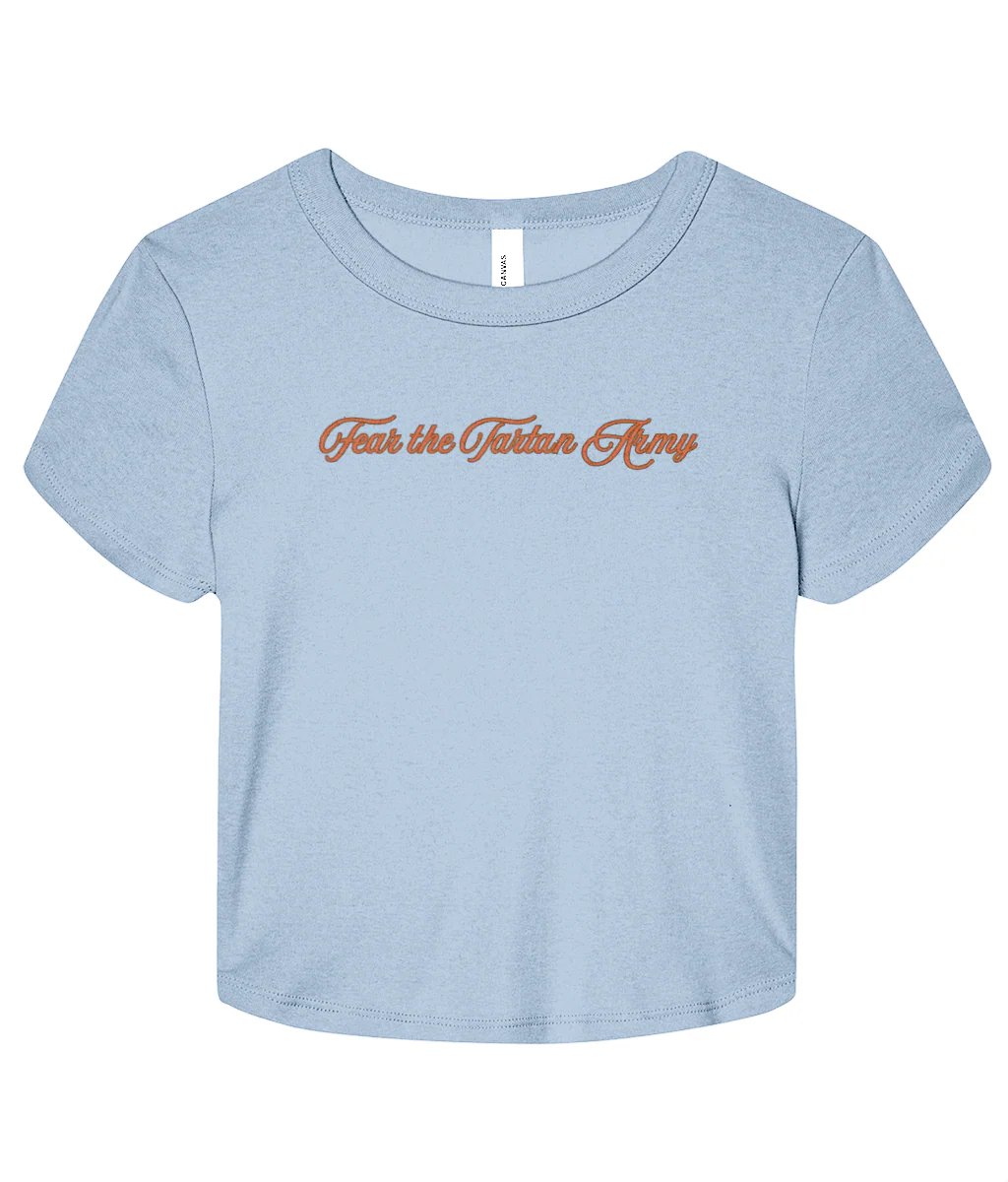 Fear The Tartan Army Micro Rib Baby T-shirt - Image 3