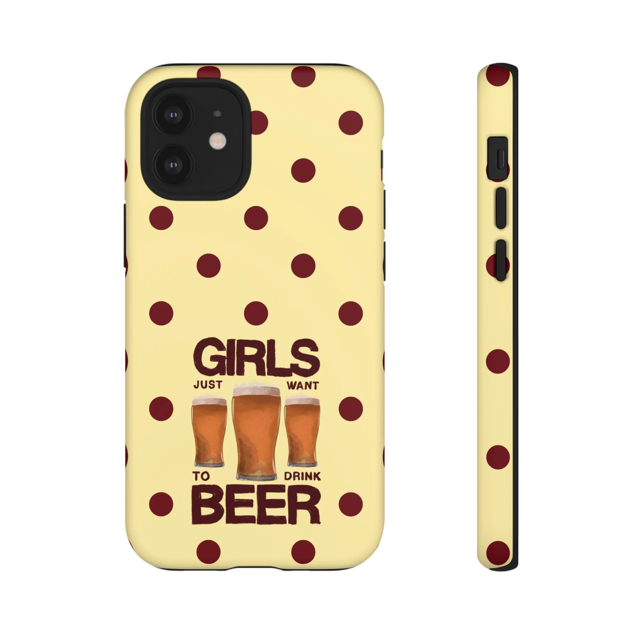 Girls Just Want to Drink Beer iPhone Case - Image 10