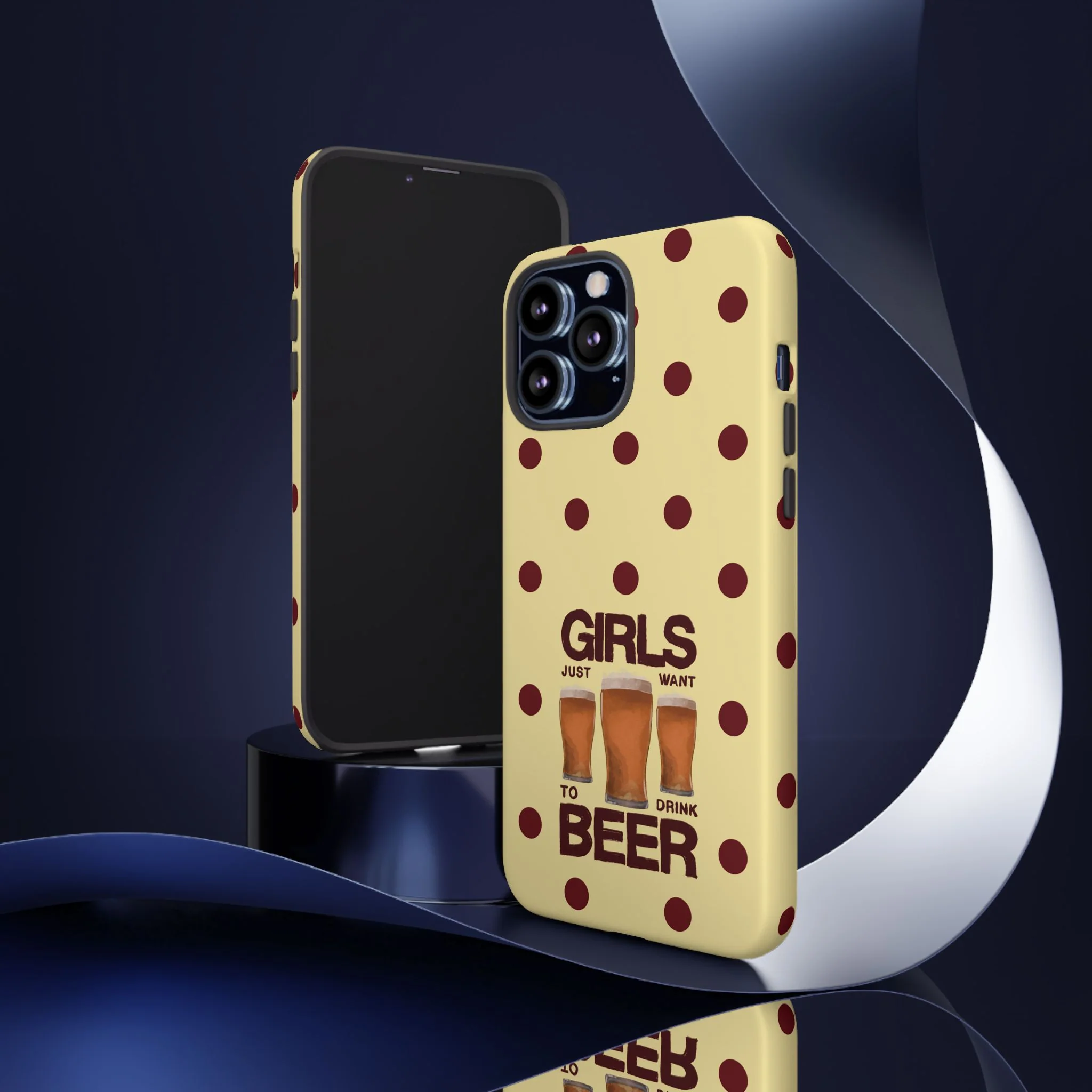 Girls Just Want to Drink Beer iPhone Case - Image 100