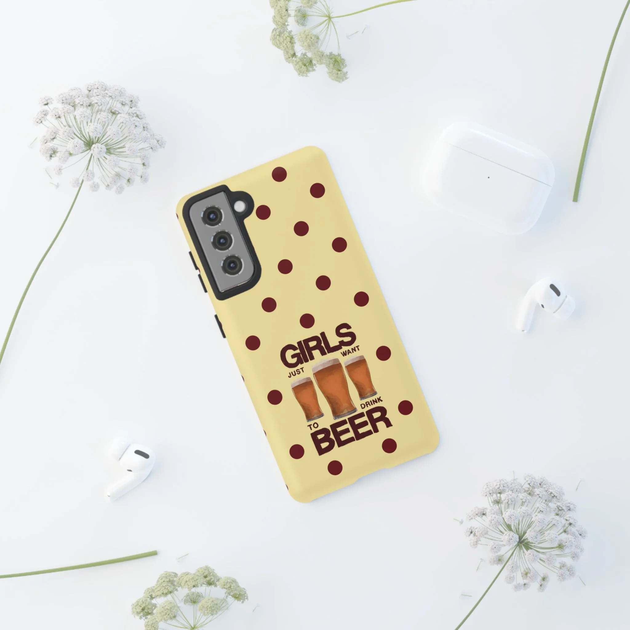 Girls Just Want to Drink Beer iPhone Case - Image 102