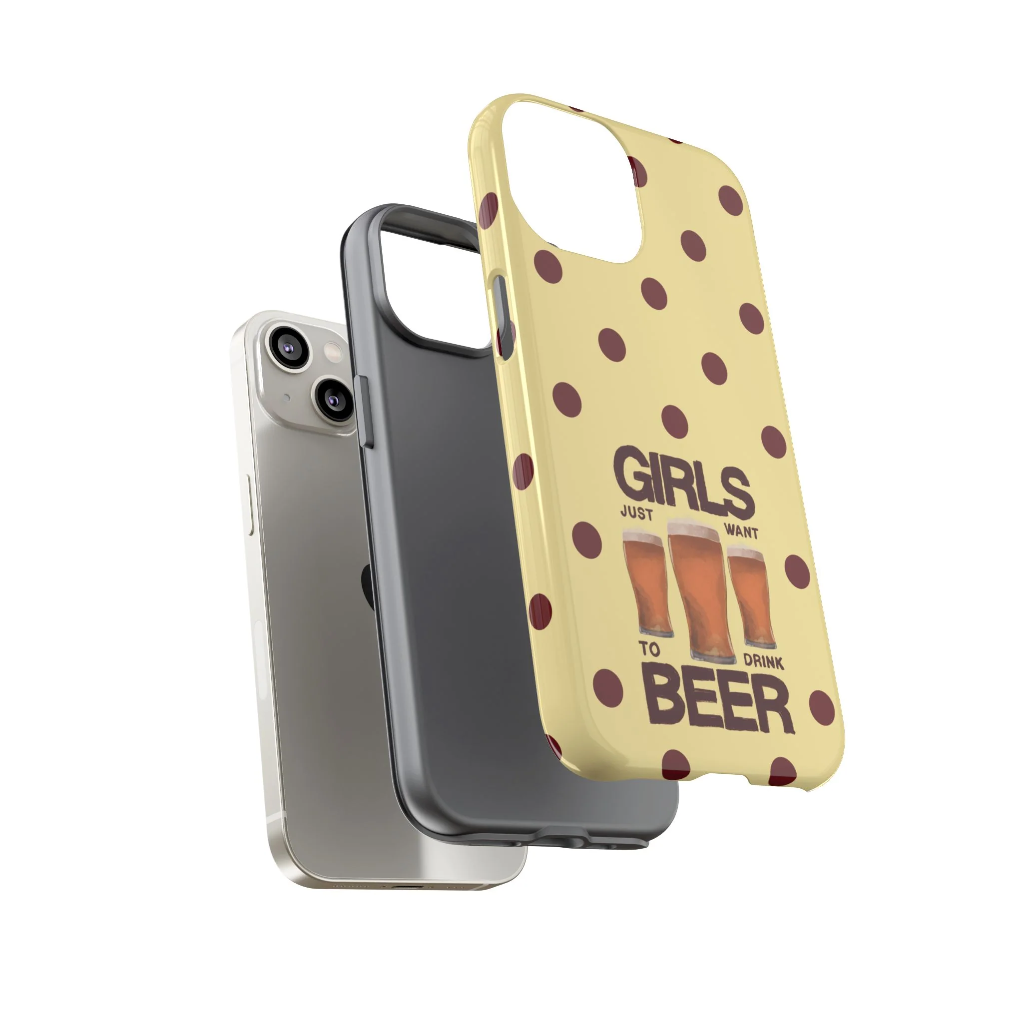Girls Just Want to Drink Beer iPhone Case - Image 110