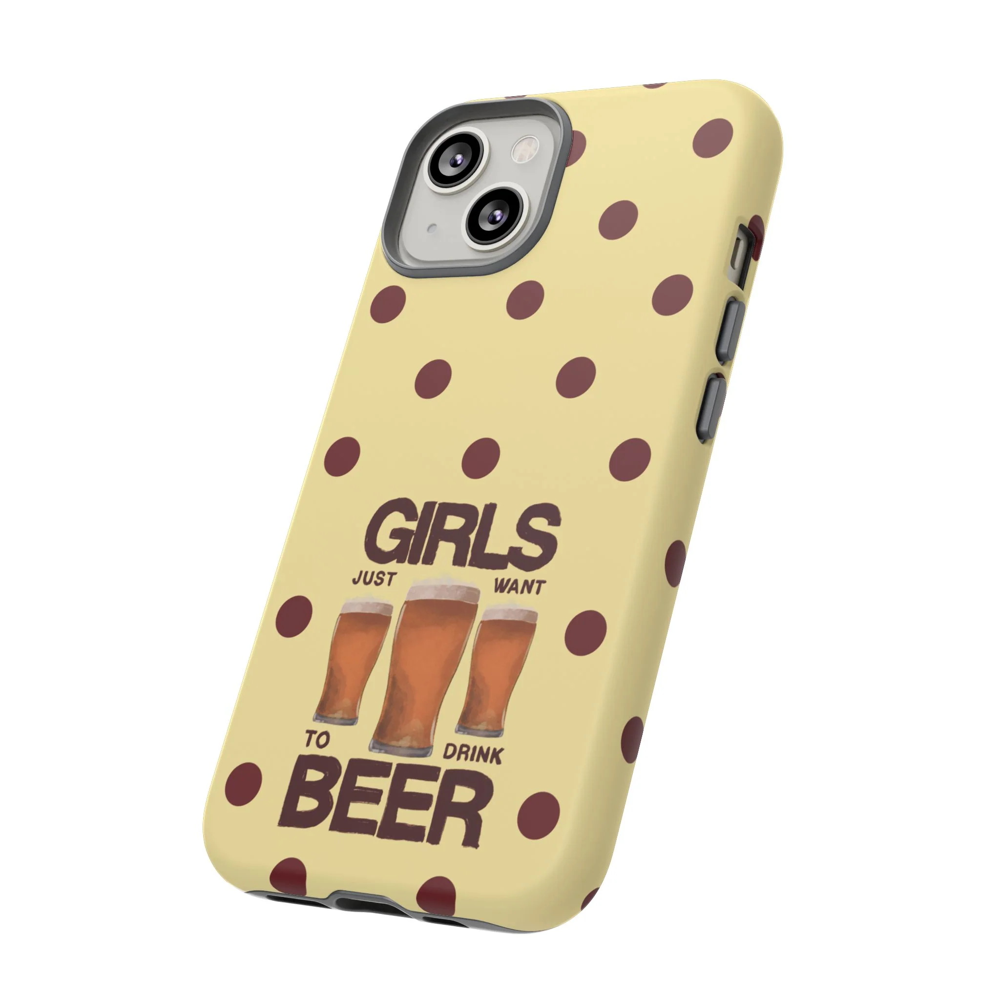 Girls Just Want to Drink Beer iPhone Case - Image 112