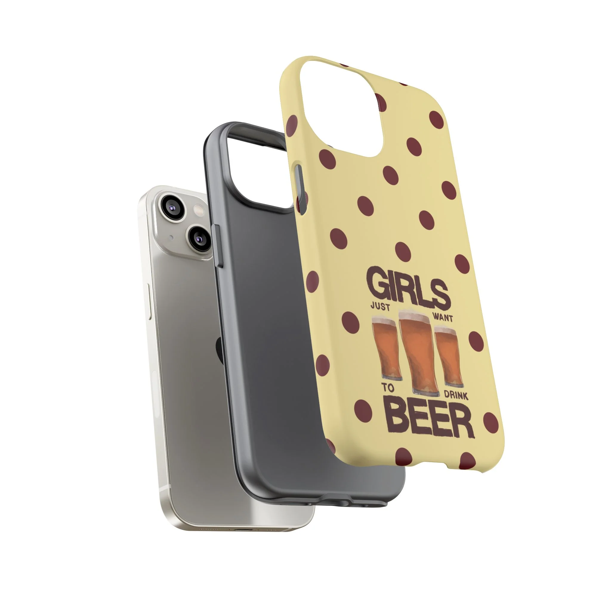 Girls Just Want to Drink Beer iPhone Case - Image 113