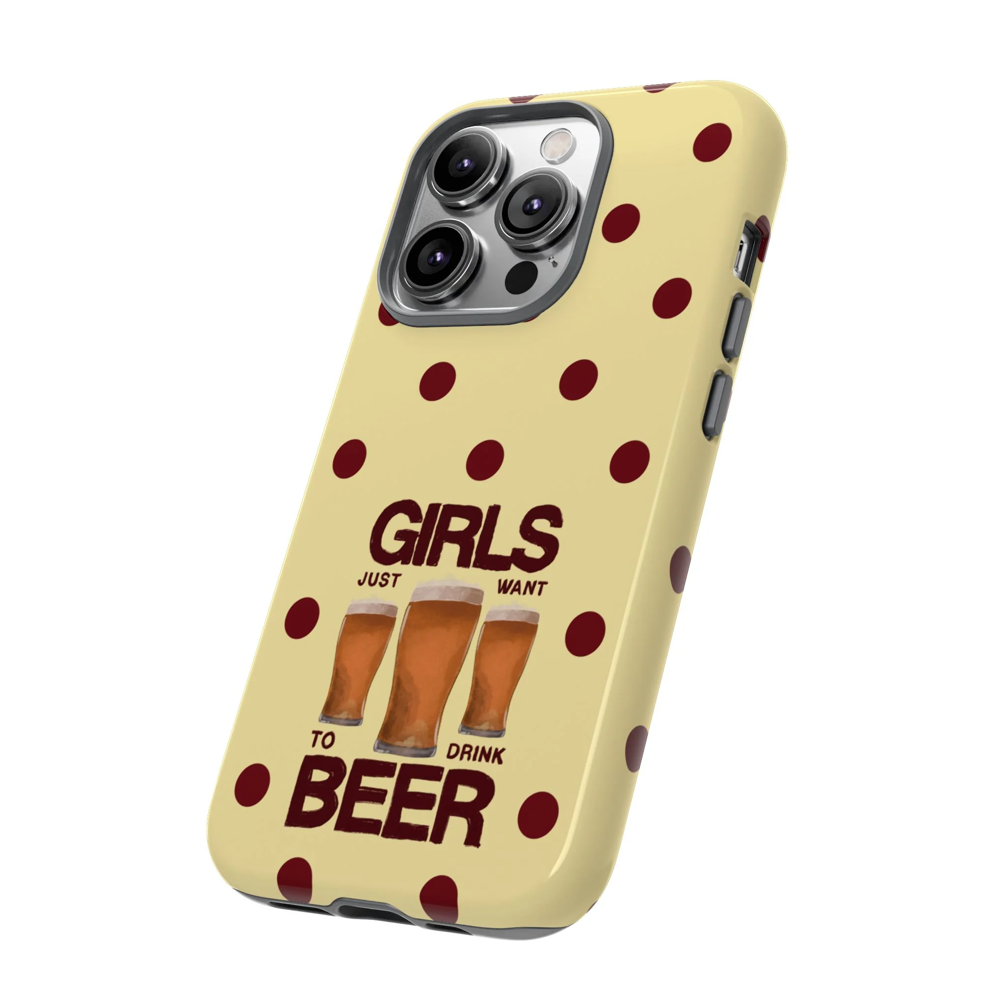 Girls Just Want to Drink Beer iPhone Case - Image 115