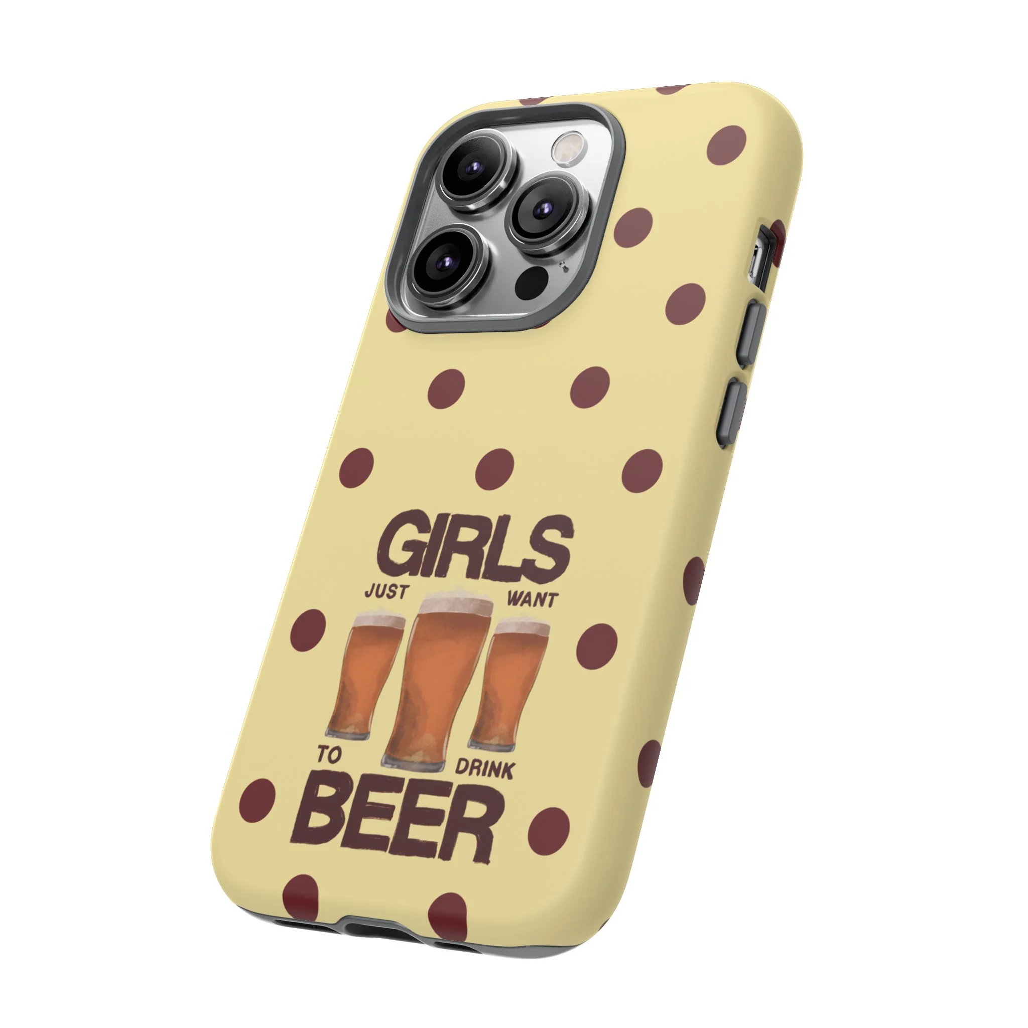 Girls Just Want to Drink Beer iPhone Case - Image 118