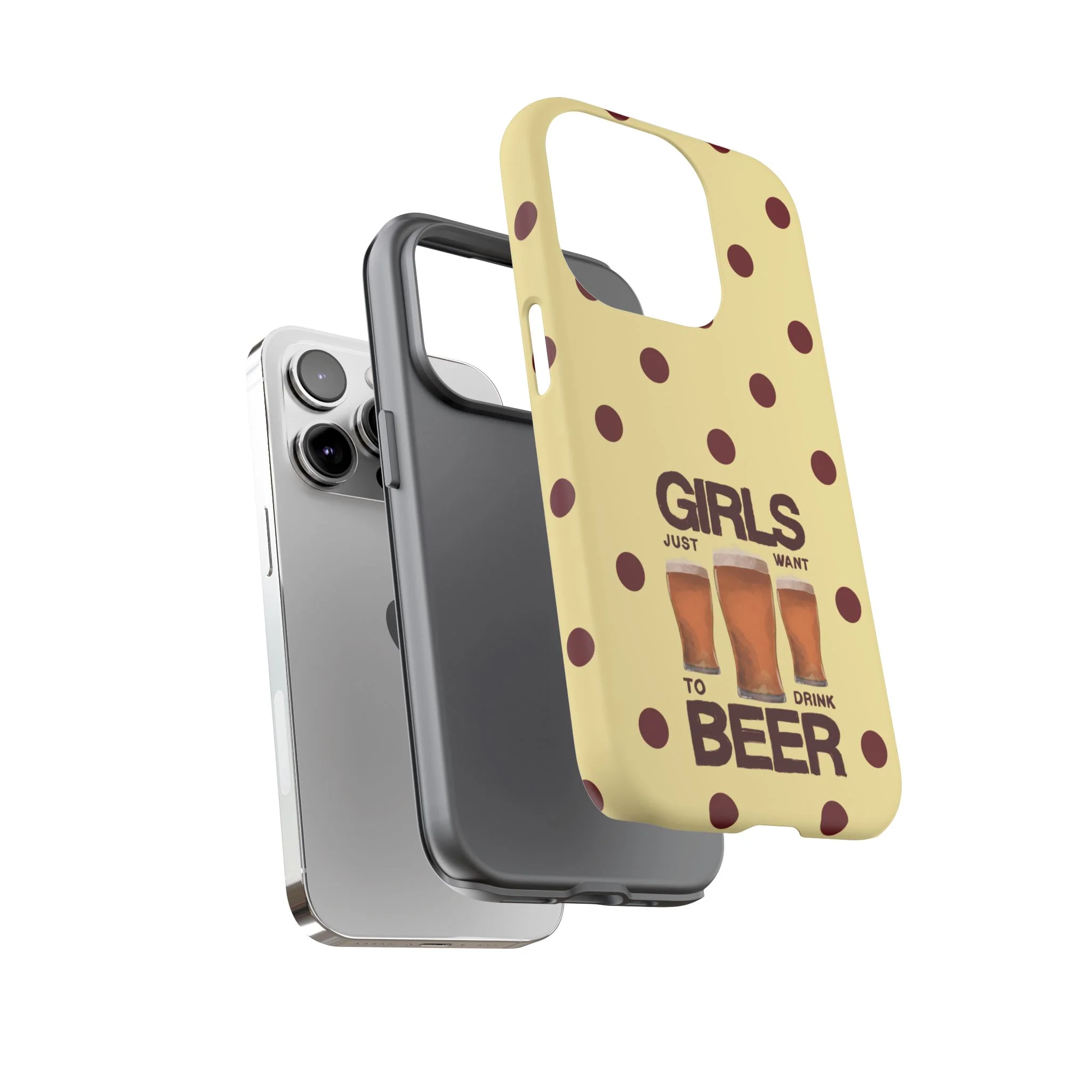 Girls Just Want to Drink Beer iPhone Case - Image 119