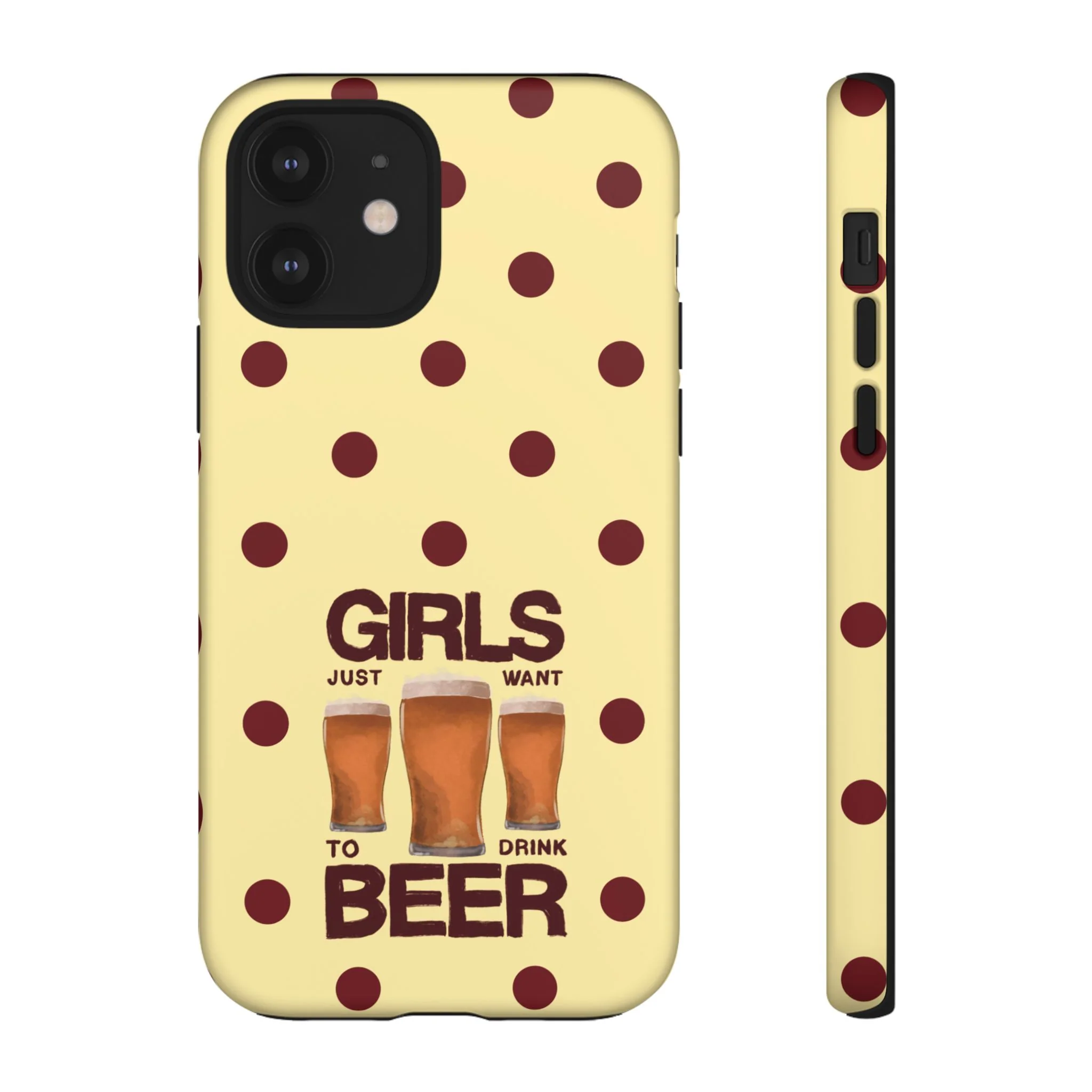 Girls Just Want to Drink Beer iPhone Case - Image 12