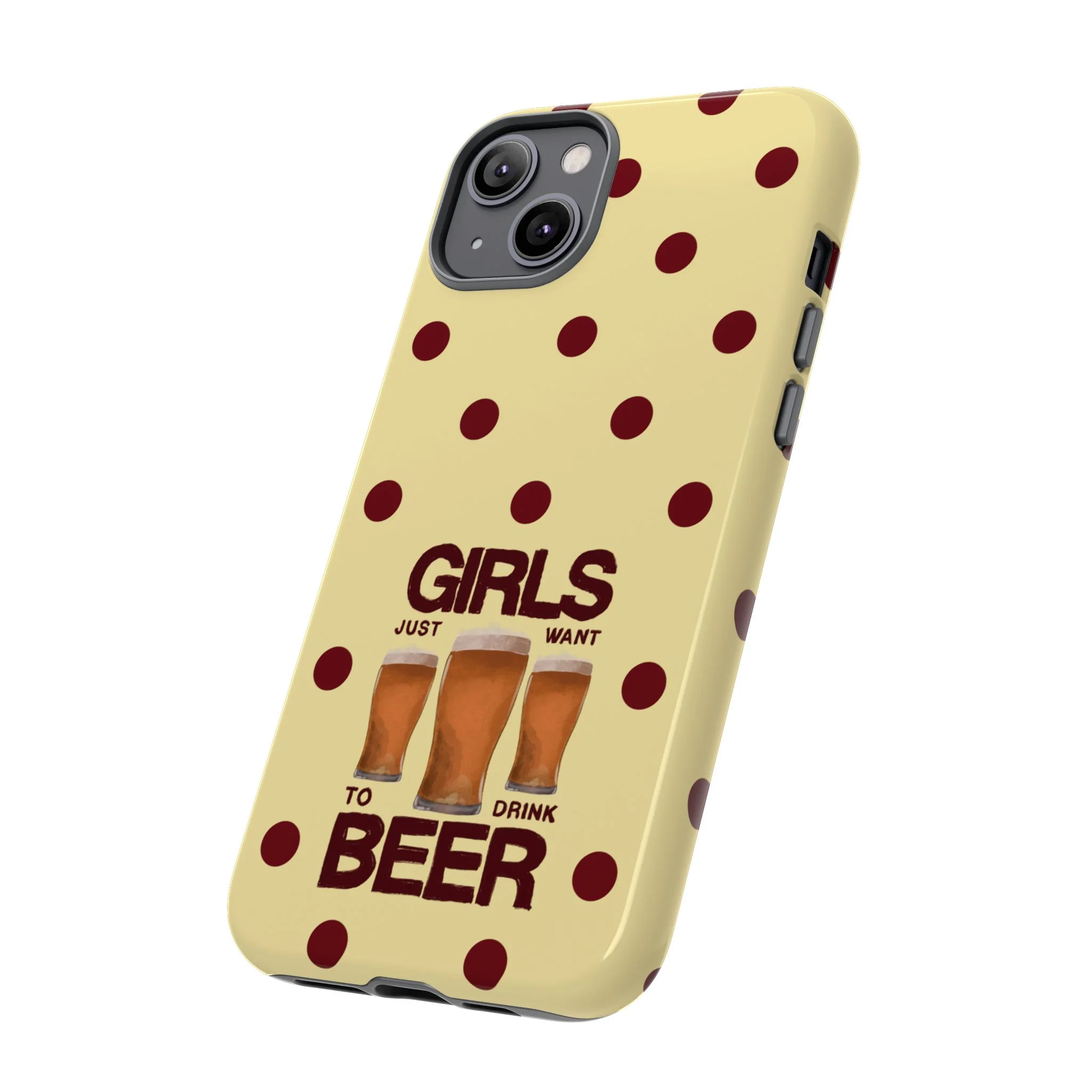 Girls Just Want to Drink Beer iPhone Case - Image 121
