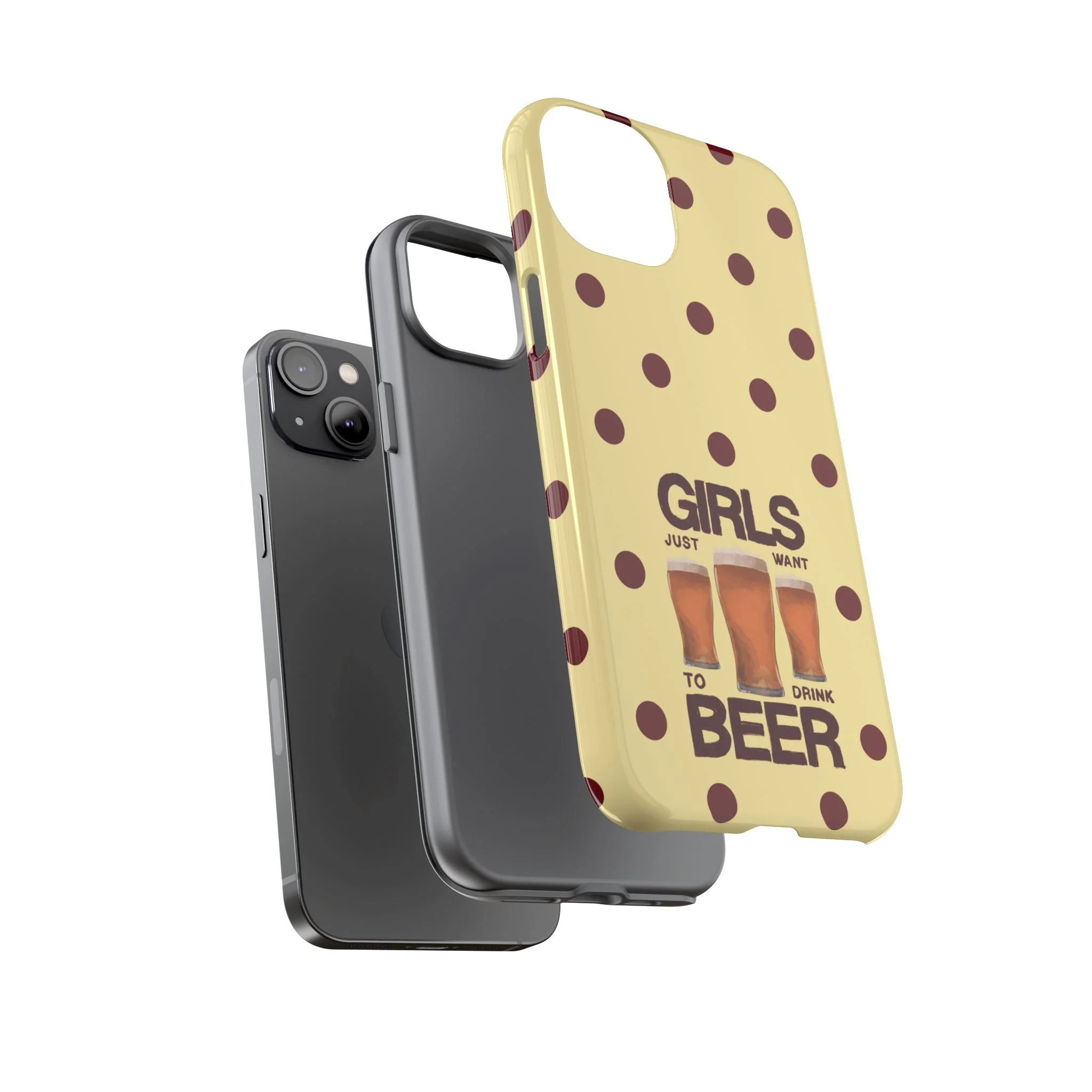 Girls Just Want to Drink Beer iPhone Case - Image 122