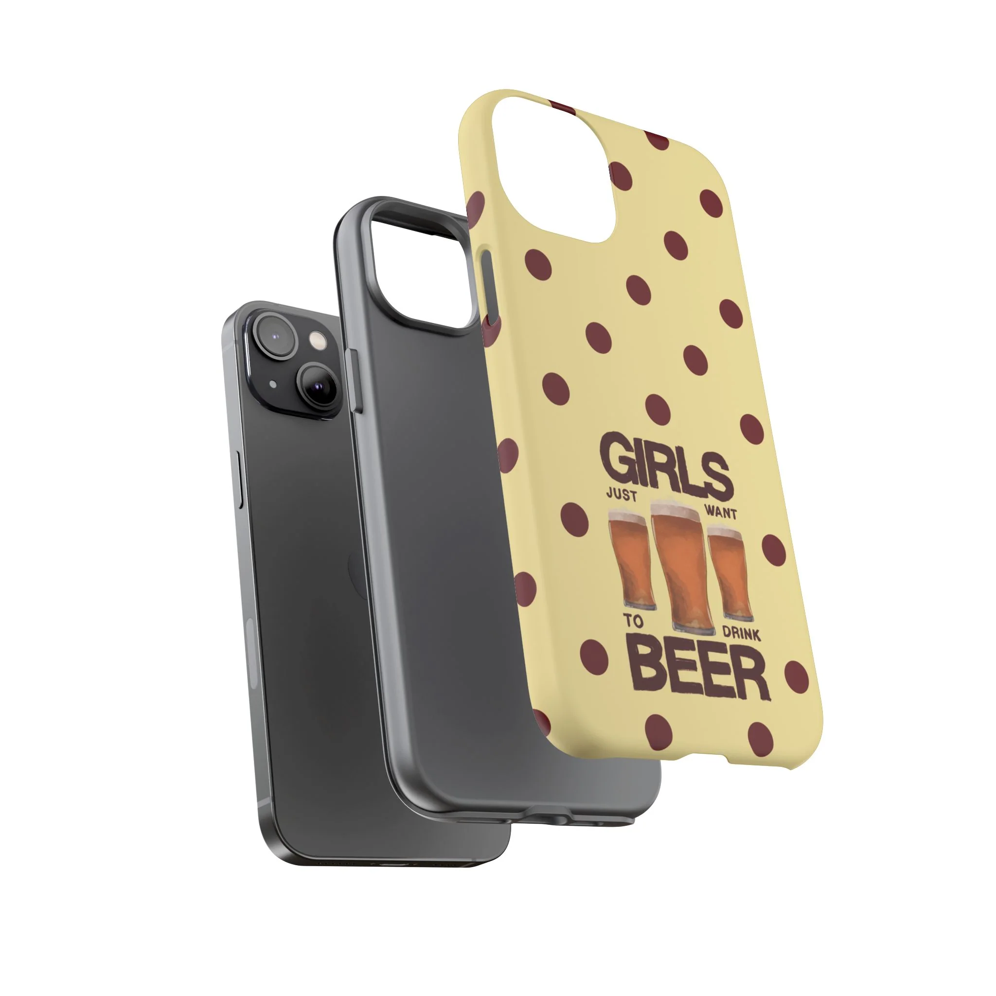 Girls Just Want to Drink Beer iPhone Case - Image 125