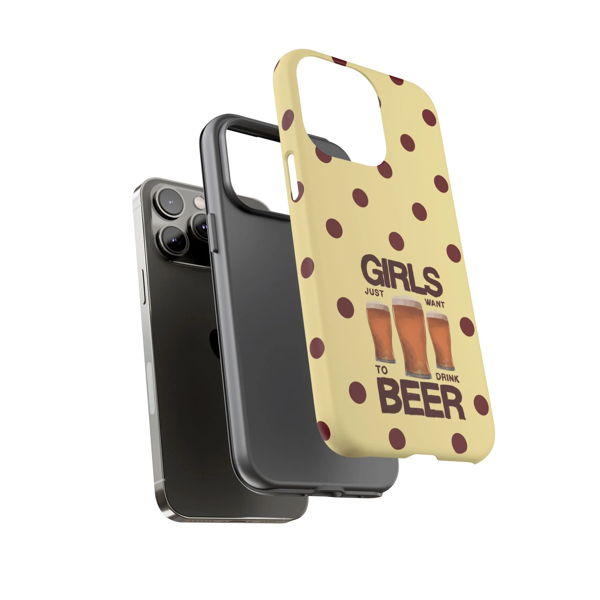 Girls Just Want to Drink Beer iPhone Case - Image 131