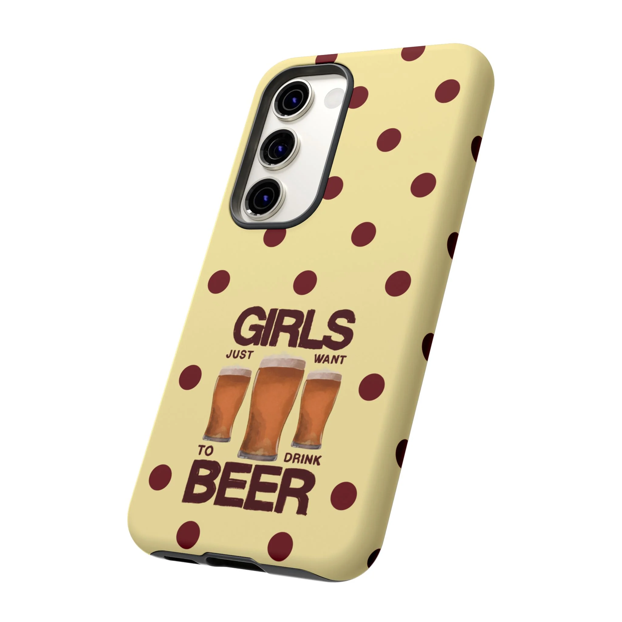 Girls Just Want to Drink Beer iPhone Case - Image 136