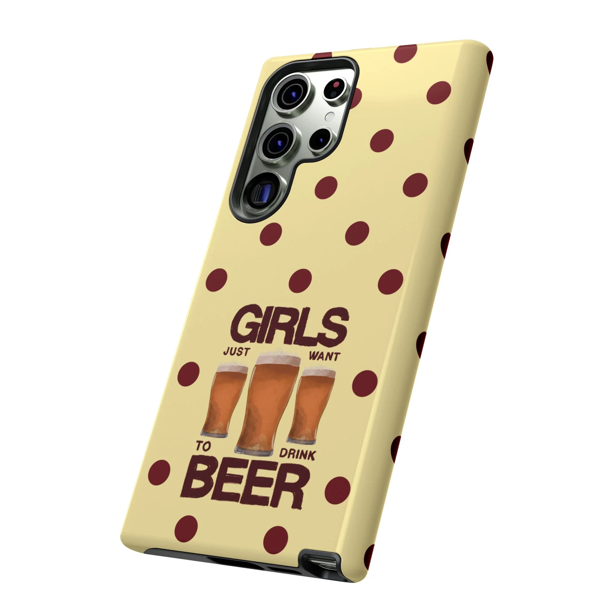 Girls Just Want to Drink Beer iPhone Case - Image 145