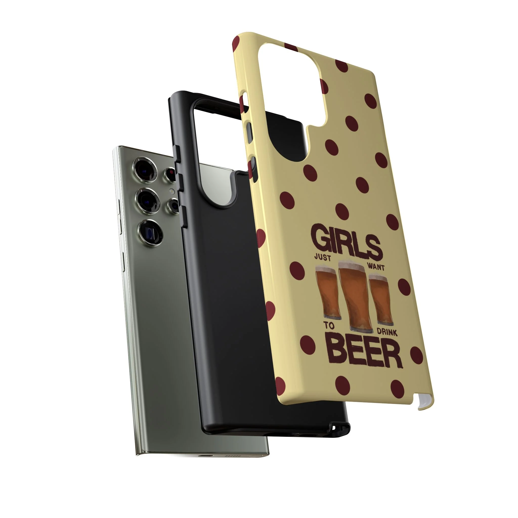 Girls Just Want to Drink Beer iPhone Case - Image 146