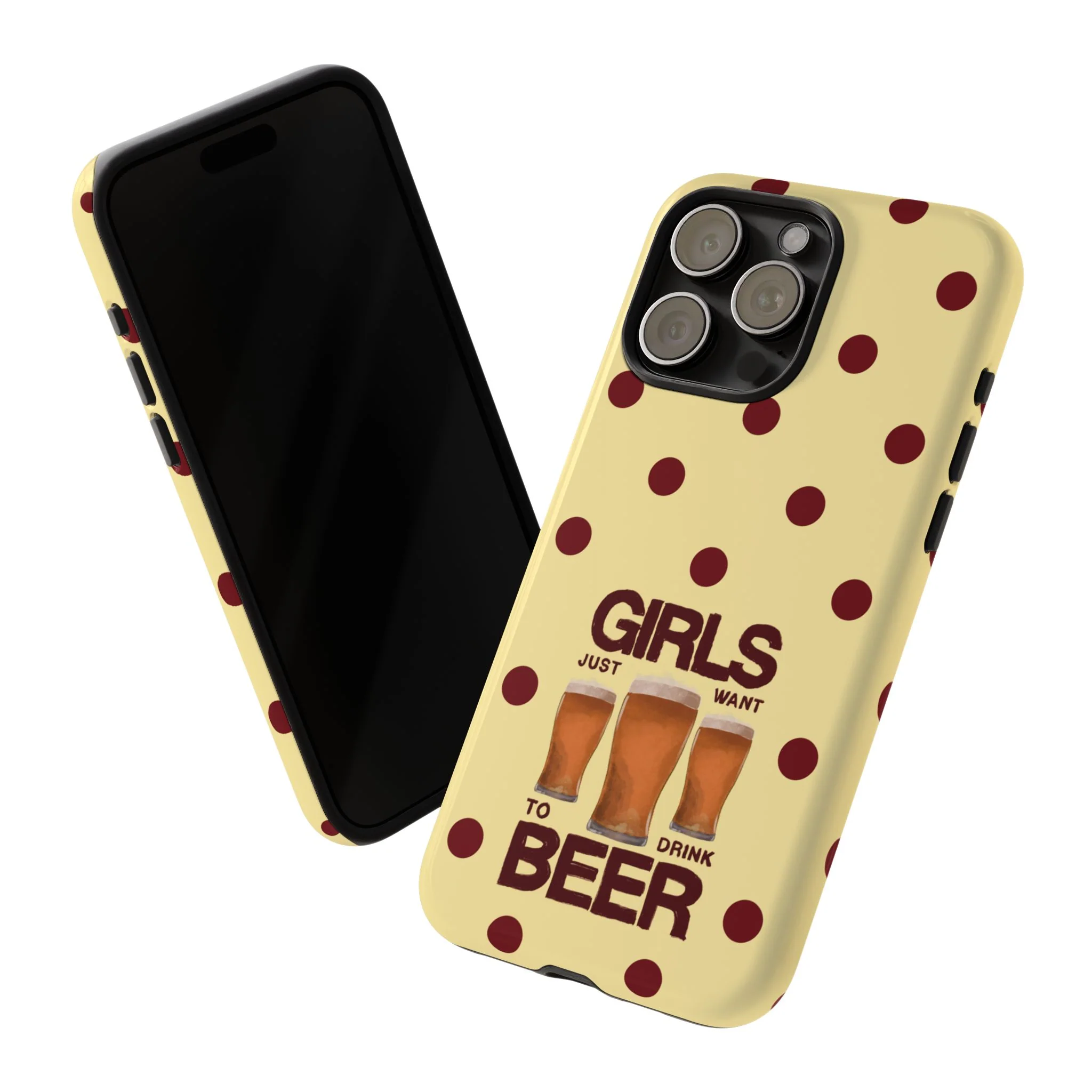 Girls Just Want to Drink Beer iPhone Case - Image 163