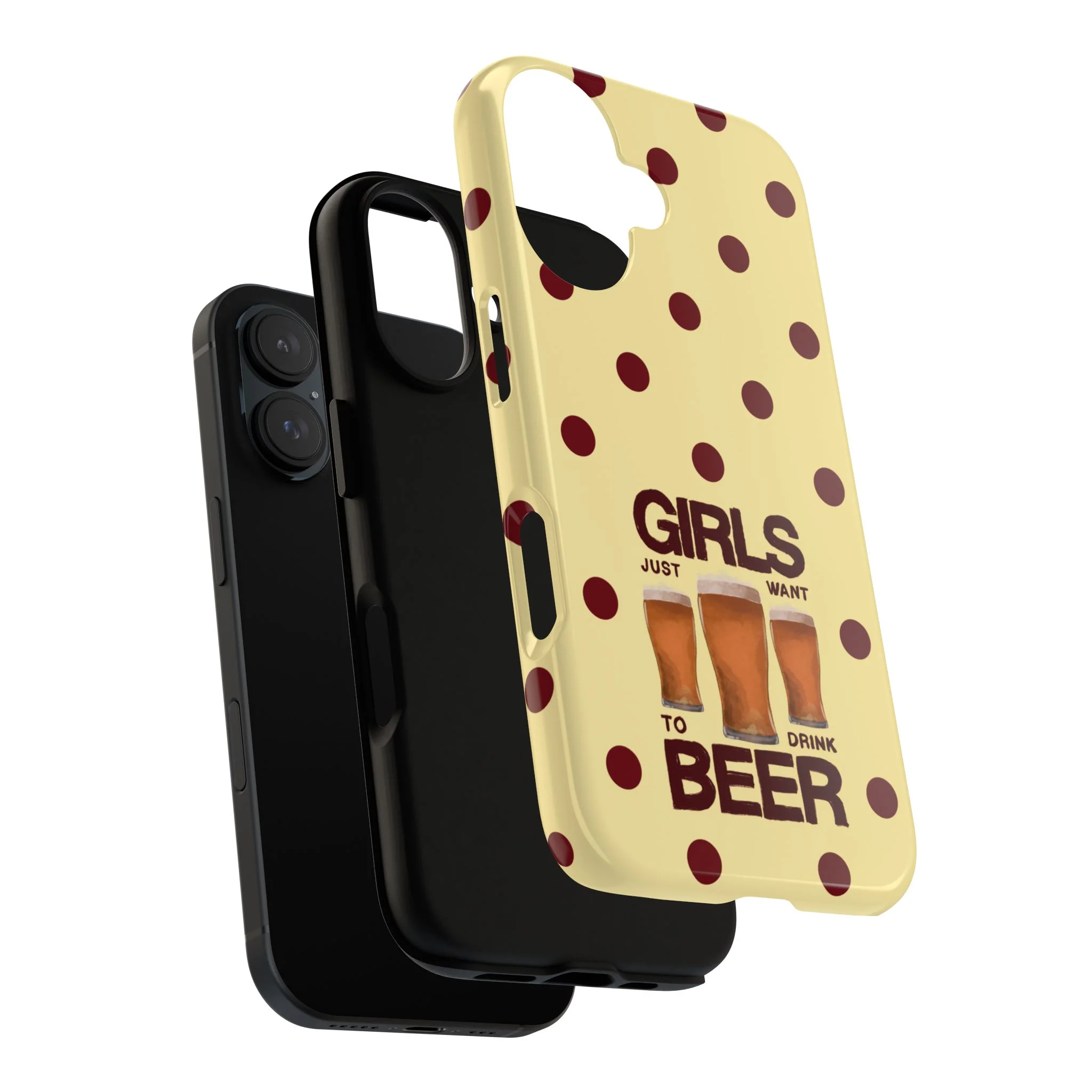 Girls Just Want to Drink Beer iPhone Case - Image 198