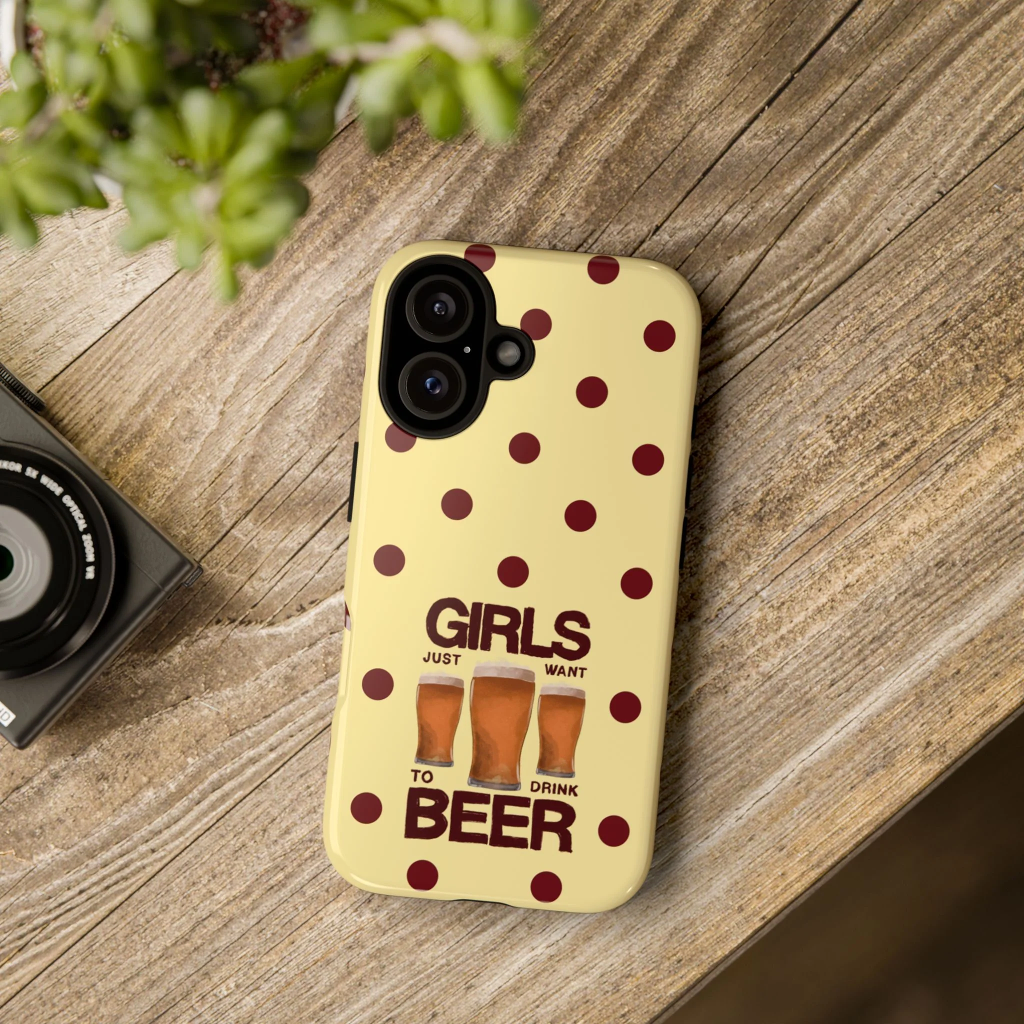 Girls Just Want to Drink Beer iPhone Case - Image 199