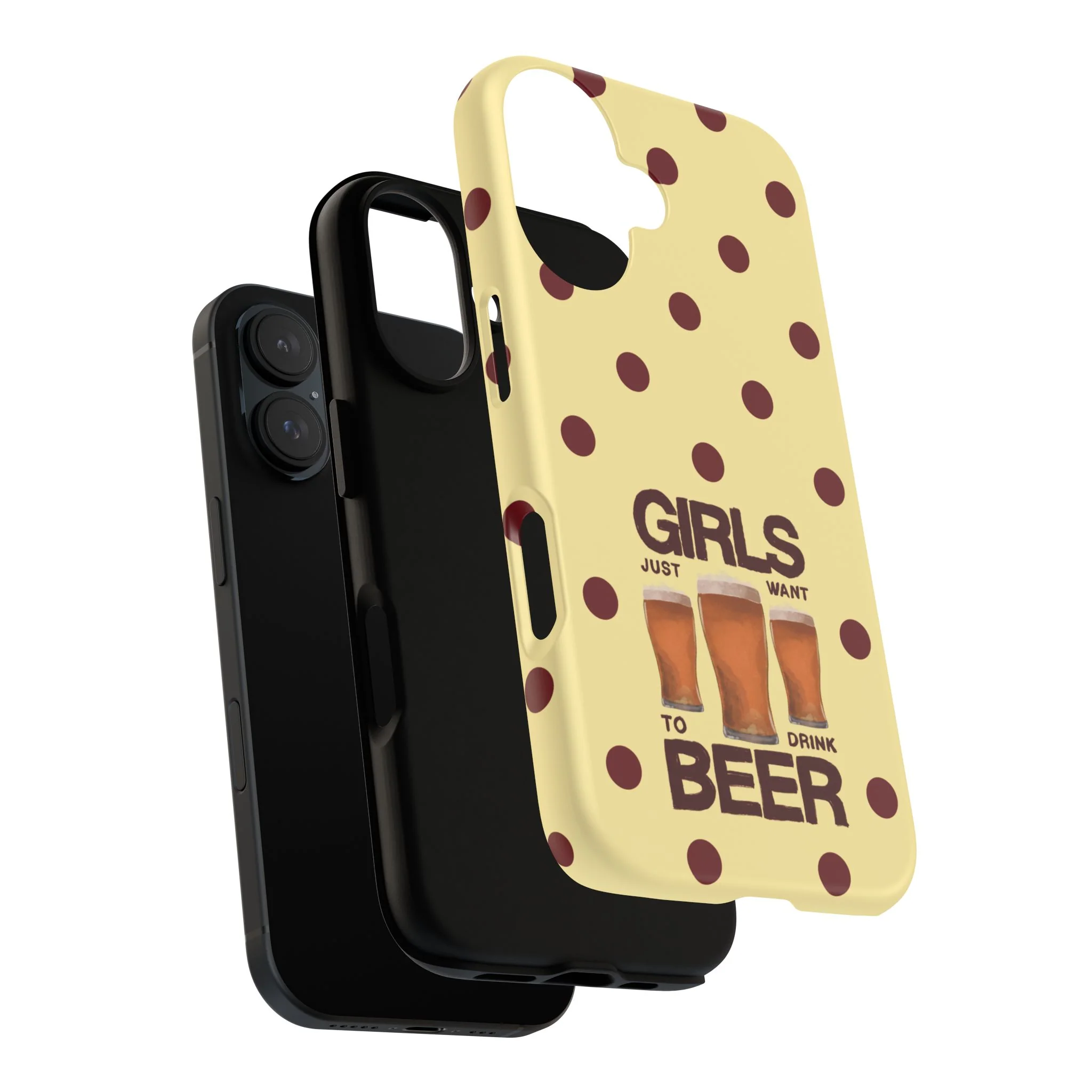 Girls Just Want to Drink Beer iPhone Case - Image 201