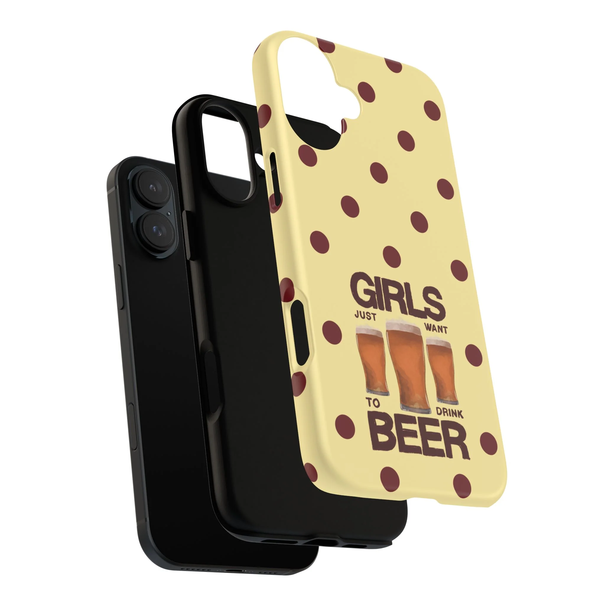 Girls Just Want to Drink Beer iPhone Case - Image 207