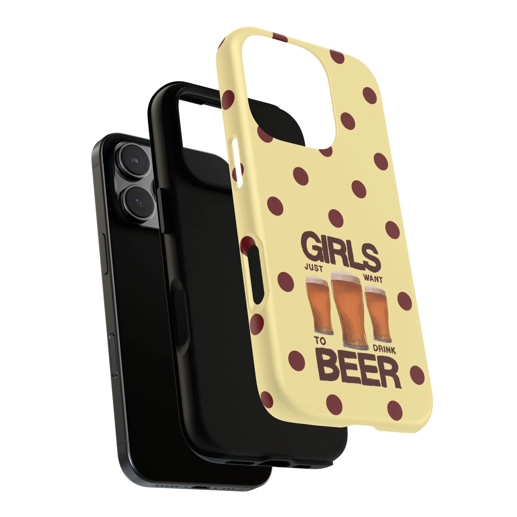 Girls Just Want to Drink Beer iPhone Case - Image 213