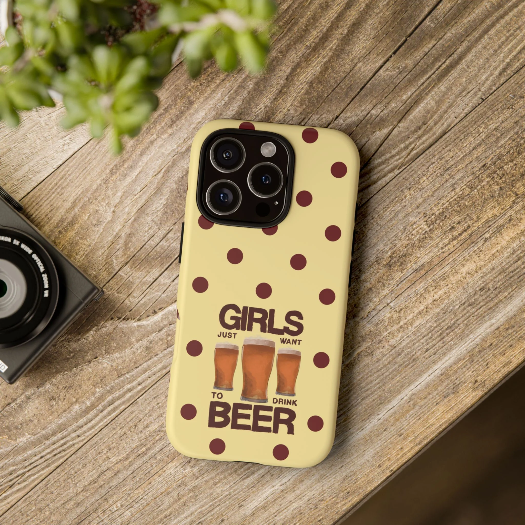 Girls Just Want to Drink Beer iPhone Case - Image 214