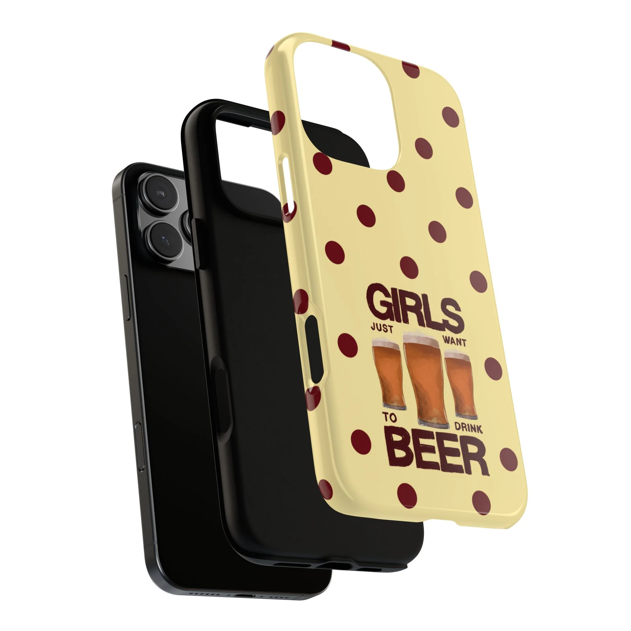 Girls Just Want to Drink Beer iPhone Case - Image 216