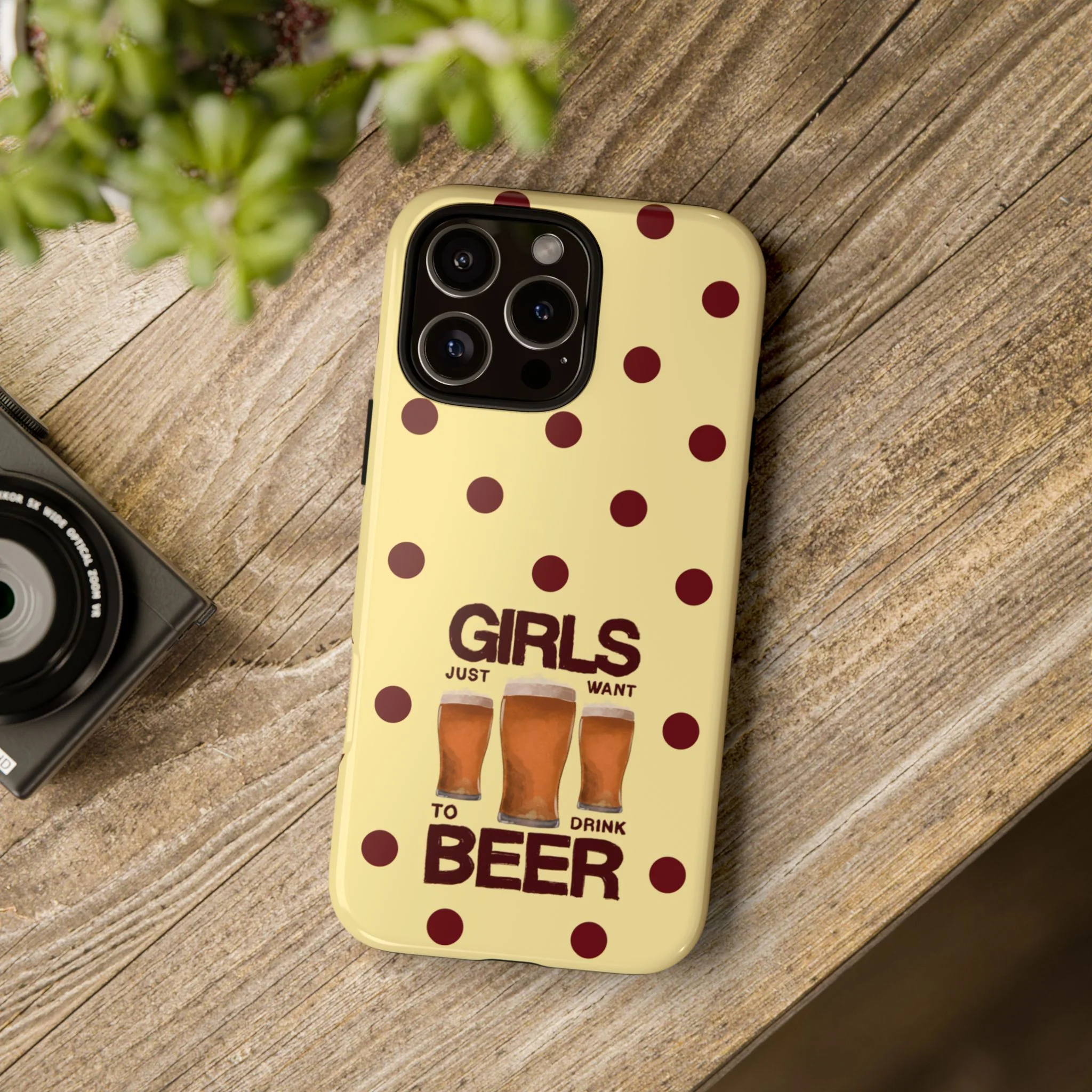 Girls Just Want to Drink Beer iPhone Case - Image 217