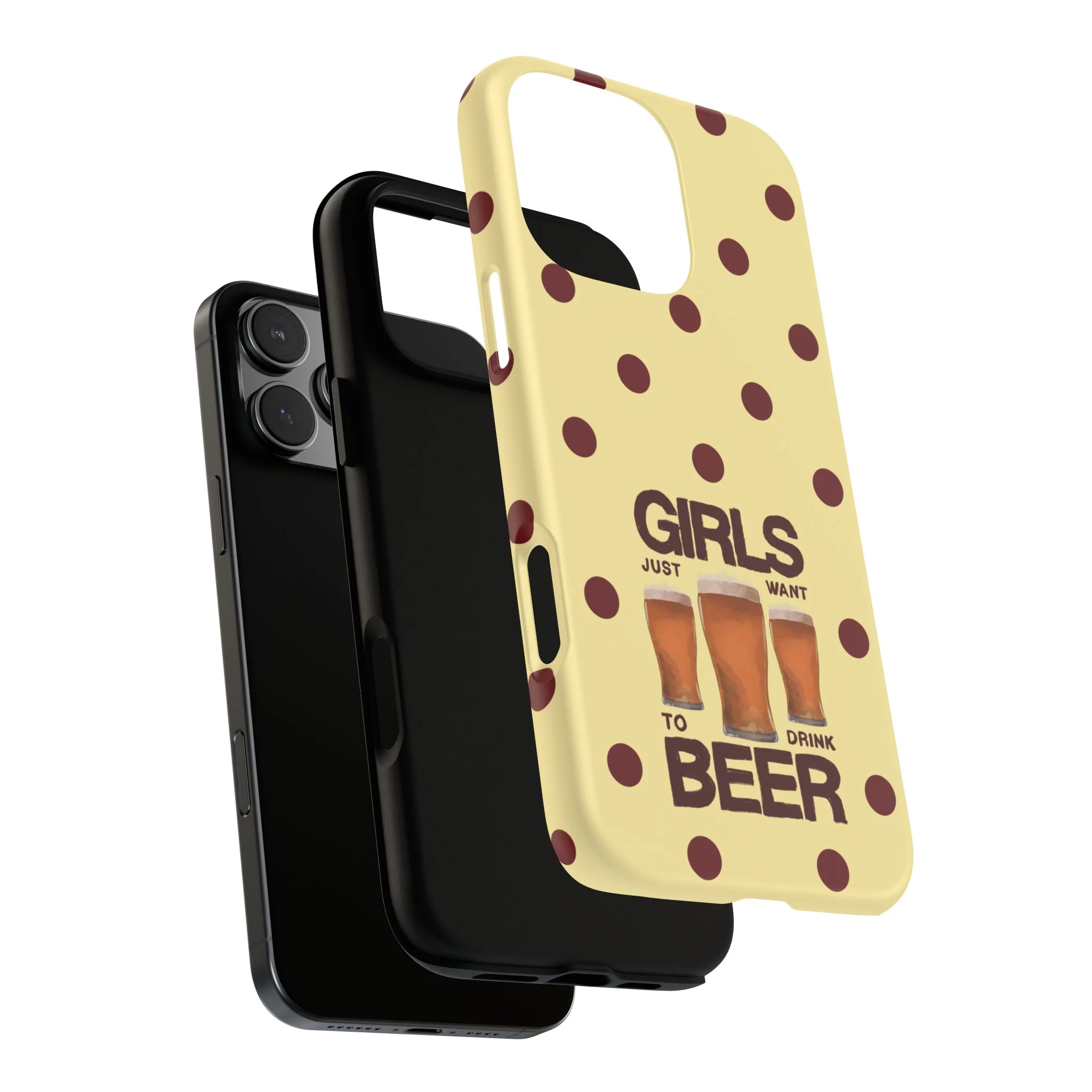 Girls Just Want to Drink Beer iPhone Case - Image 219