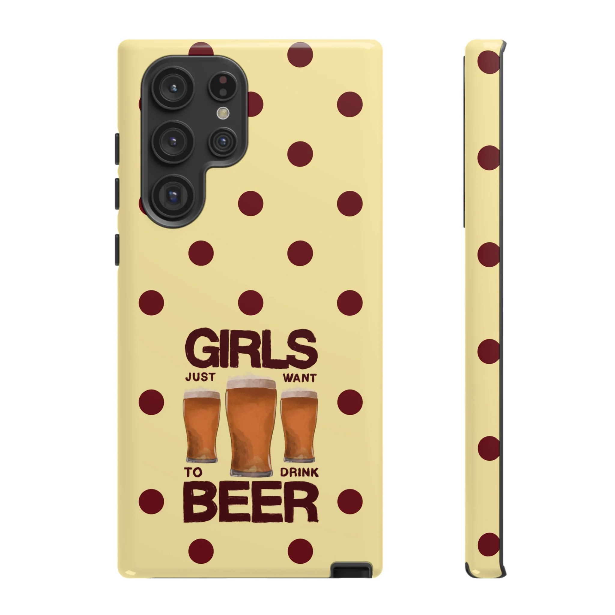 Girls Just Want to Drink Beer iPhone Case - Image 31