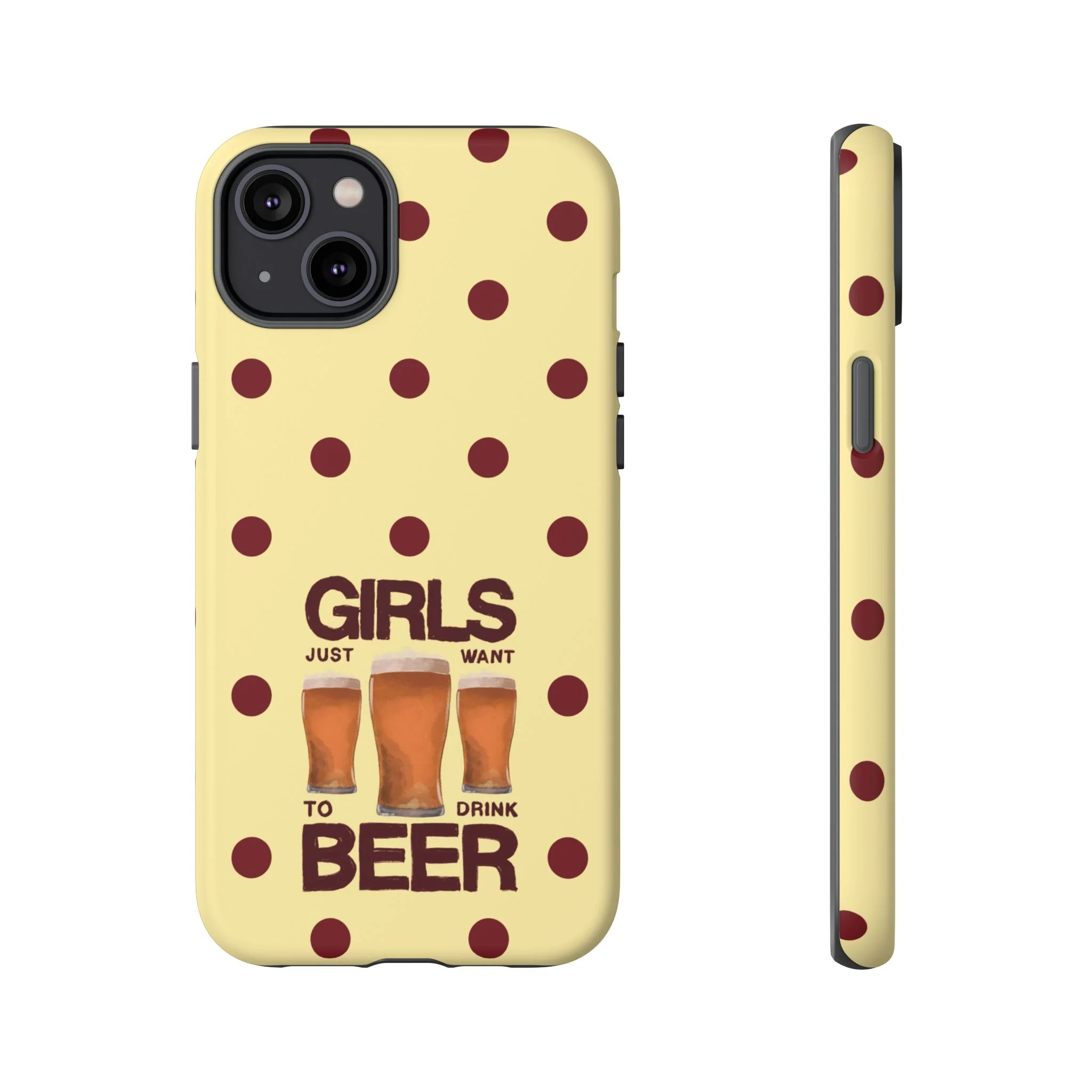 Girls Just Want to Drink Beer iPhone Case - Image 38