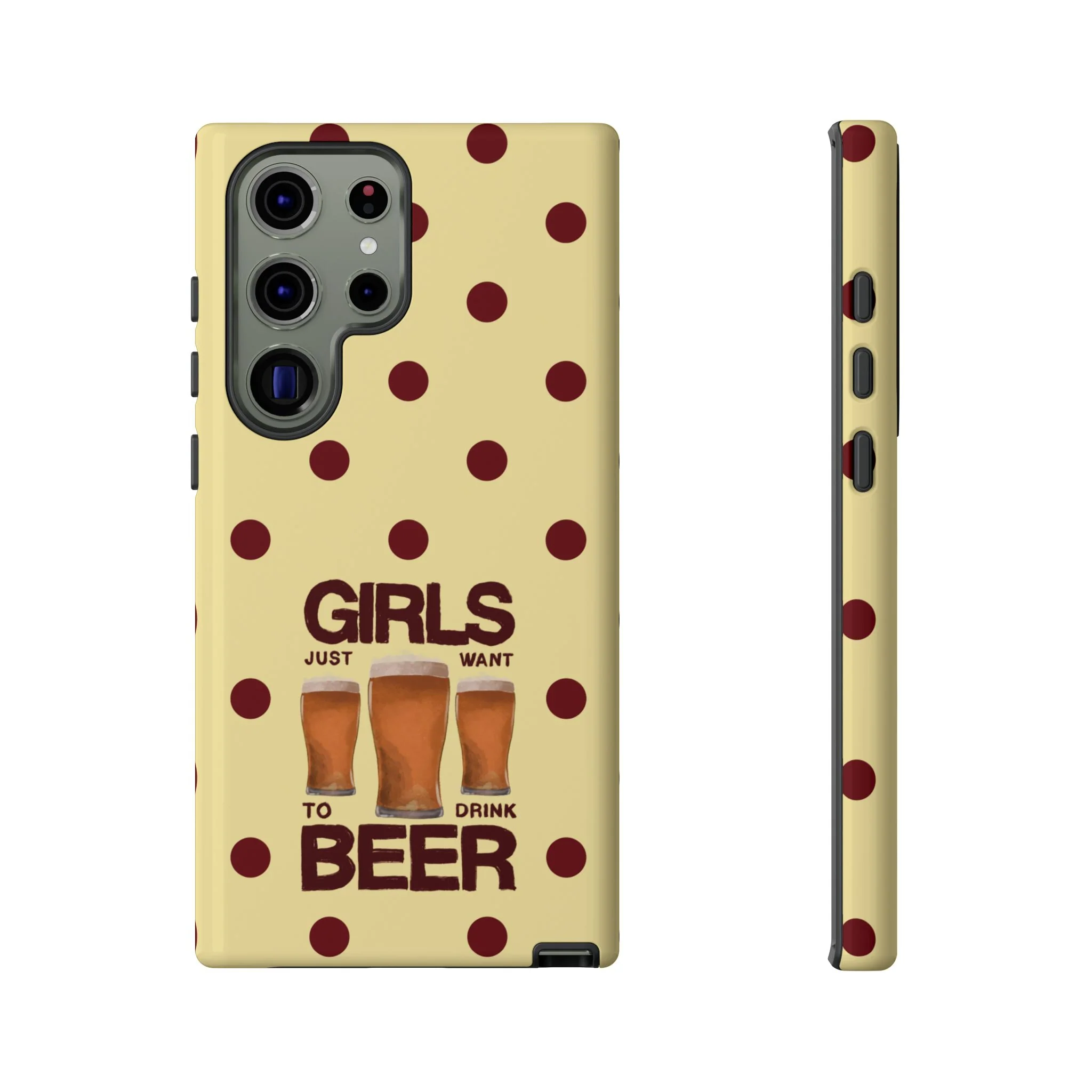 Girls Just Want to Drink Beer iPhone Case - Image 45