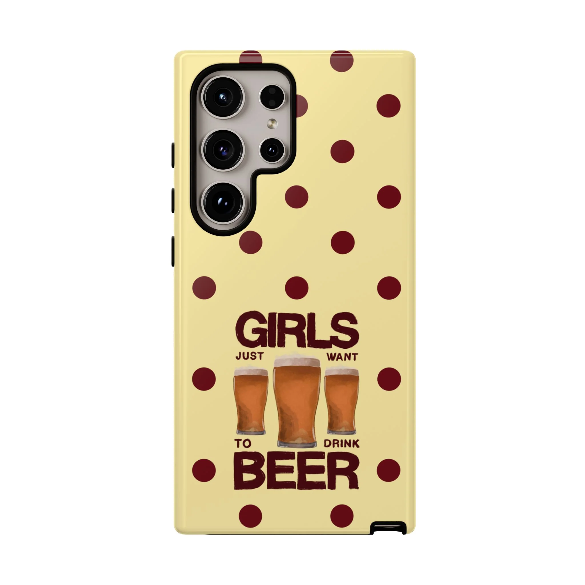 Girls Just Want to Drink Beer iPhone Case - Image 59
